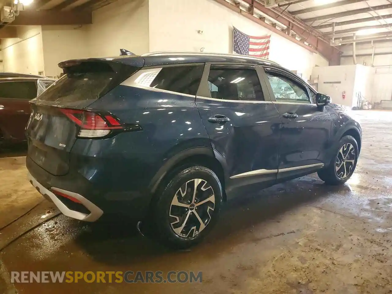 3 fotografías del automóvil dañado KNDPVCAG4P7084449 KIA SPORTAGE 2023