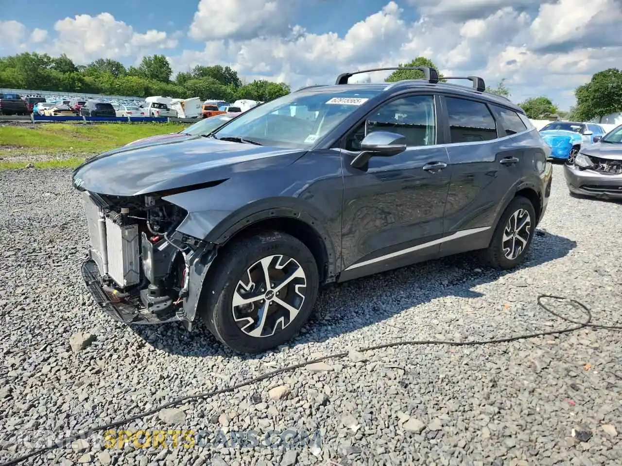 1 Photograph of a damaged car KNDPVCAG5P7105339 KIA SPORTAGE 2023