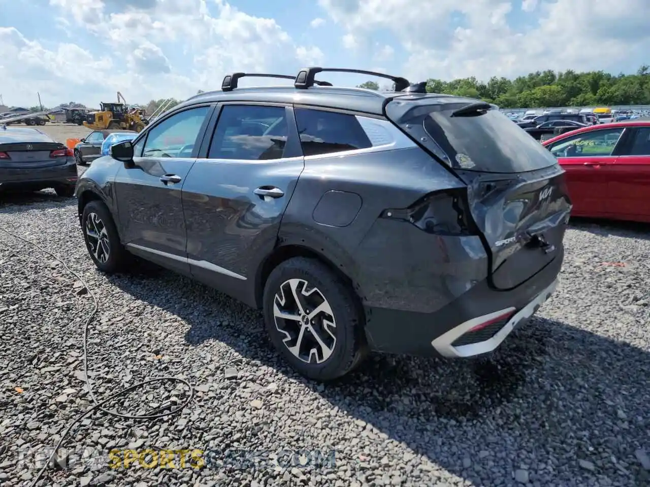 2 Photograph of a damaged car KNDPVCAG5P7105339 KIA SPORTAGE 2023