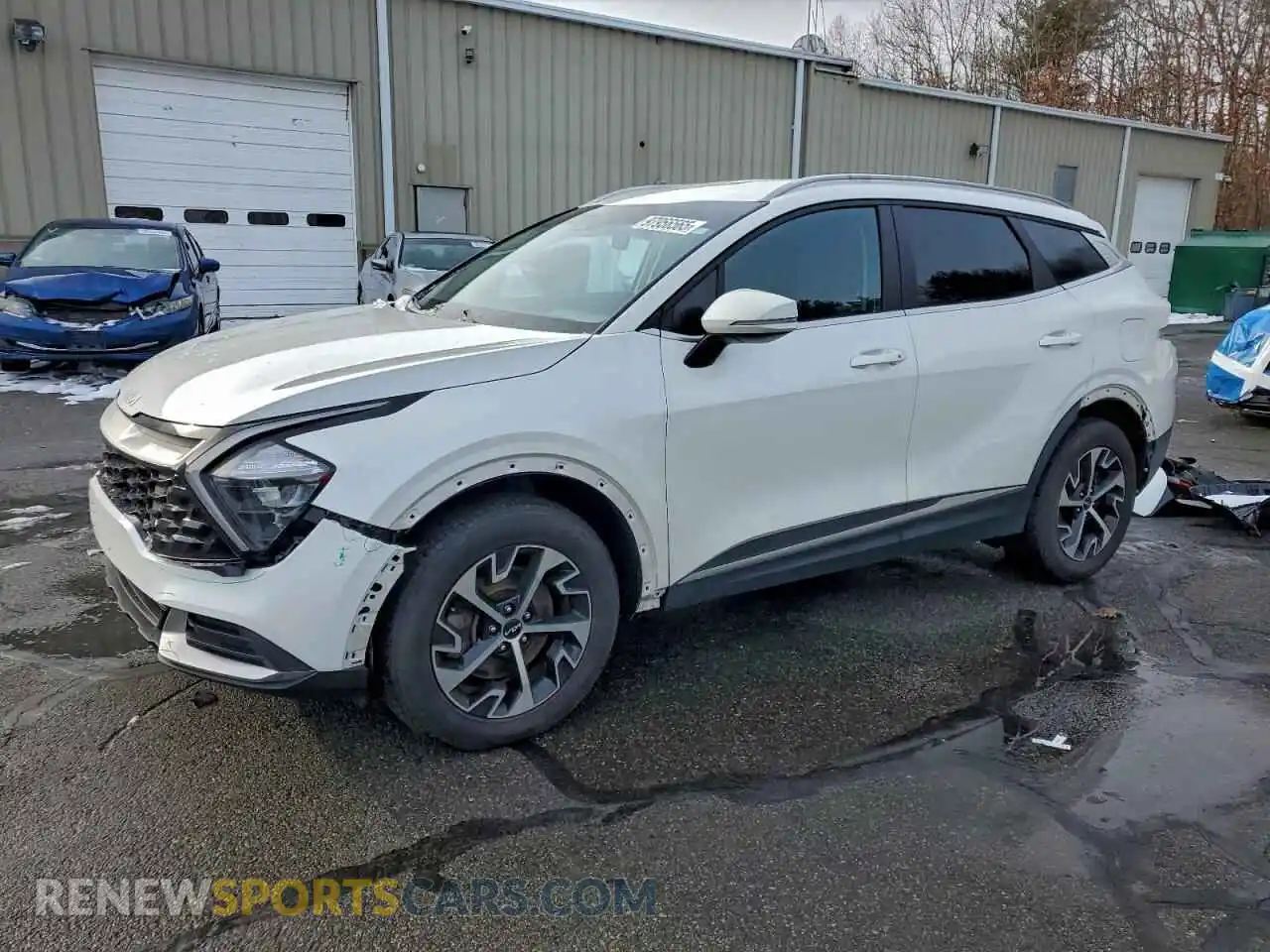 1 Photograph of a damaged car KNDPVCAG6P7013902 KIA SPORTAGE 2023