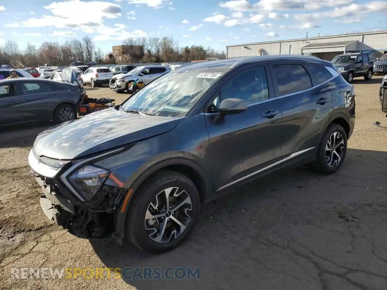 1 fotografías del automóvil dañado KNDPVCAG6P7053798 KIA SPORTAGE 2023