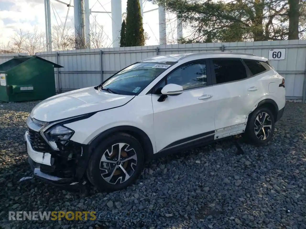 1 Photograph of a damaged car KNDPVCAG7P7018784 KIA SPORTAGE 2023