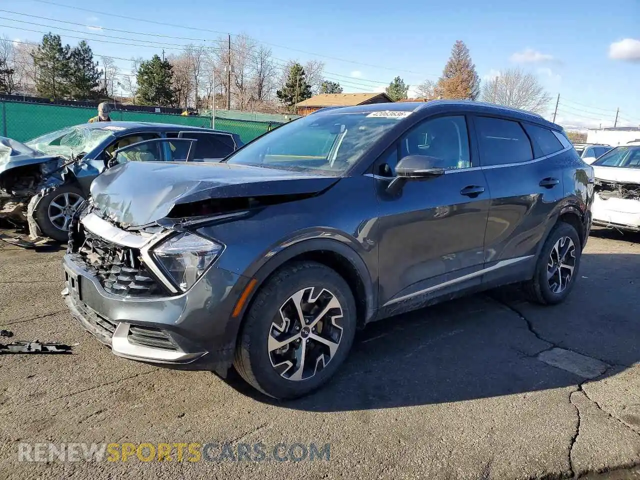 1 Photograph of a damaged car KNDPVCAG7P7072229 KIA SPORTAGE 2023