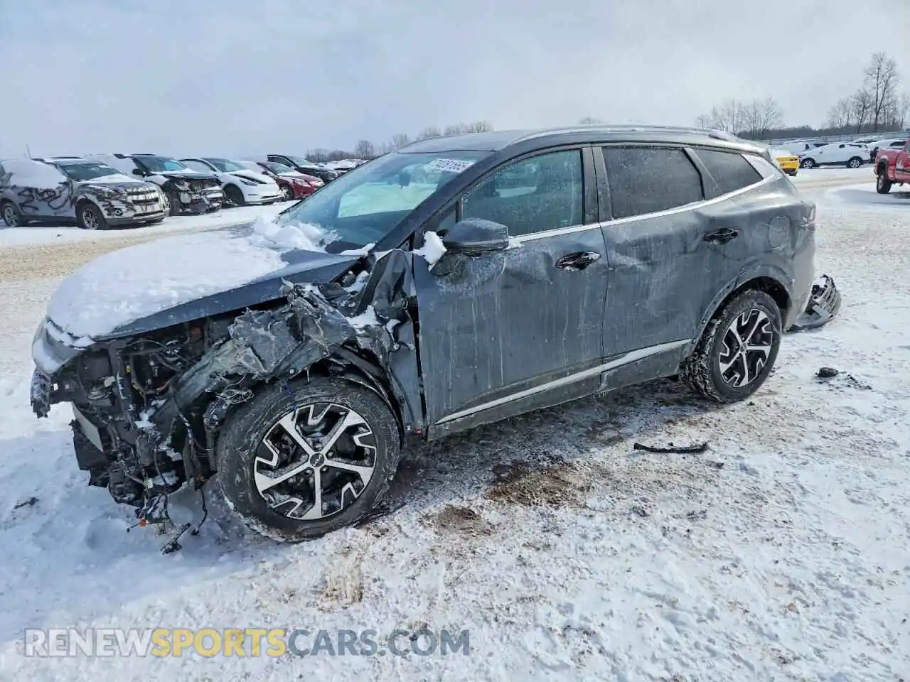 1 Photograph of a damaged car KNDPVCAG7P7100370 KIA SPORTAGE 2023