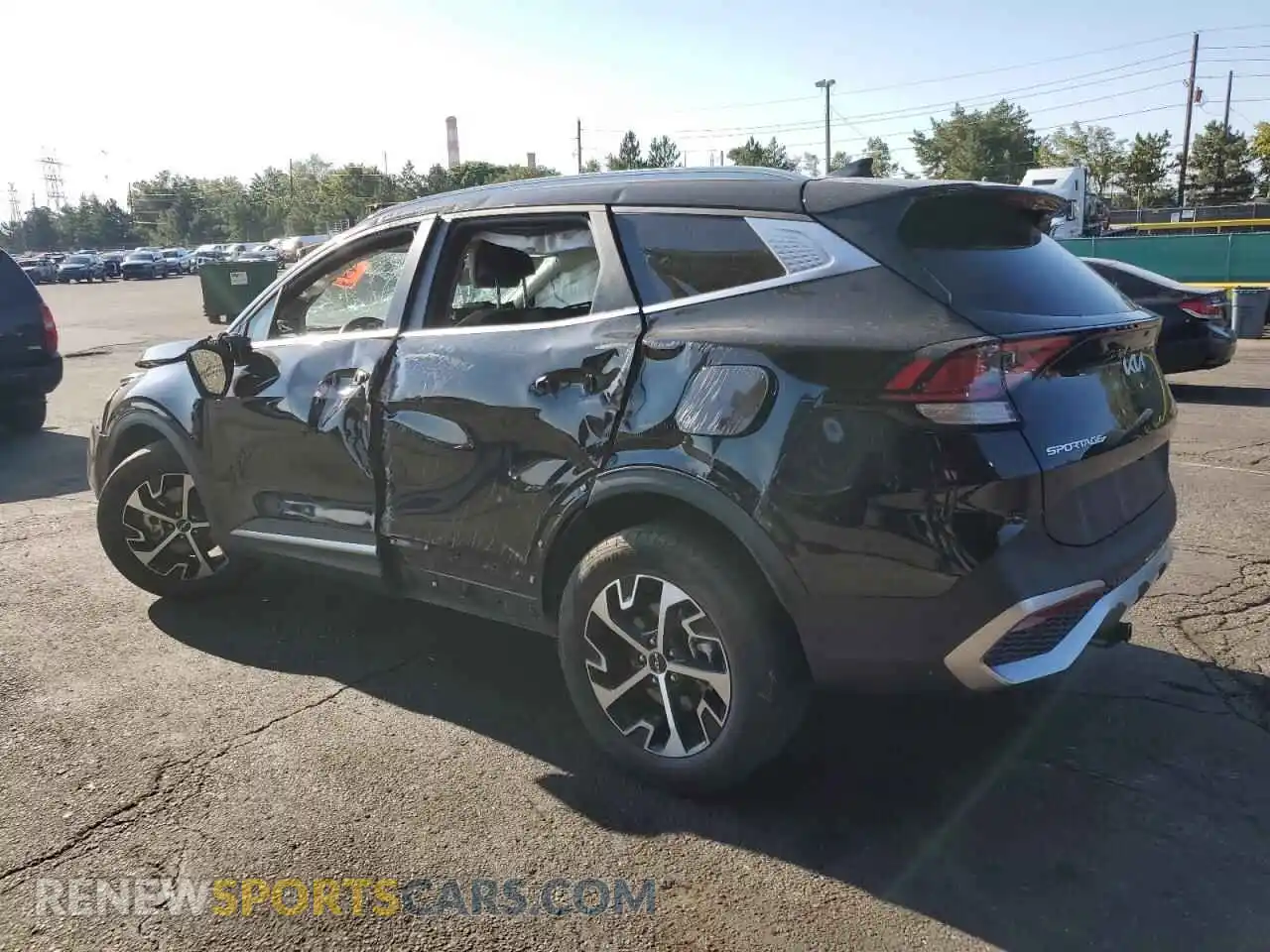 2 Photograph of a damaged car KNDPVCAG9P7057098 KIA SPORTAGE 2023