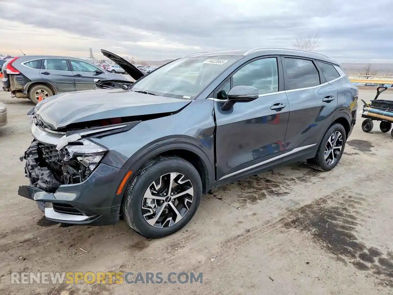 1 Photograph of a damaged car KNDPVCAG9P7060146 KIA SPORTAGE 2023