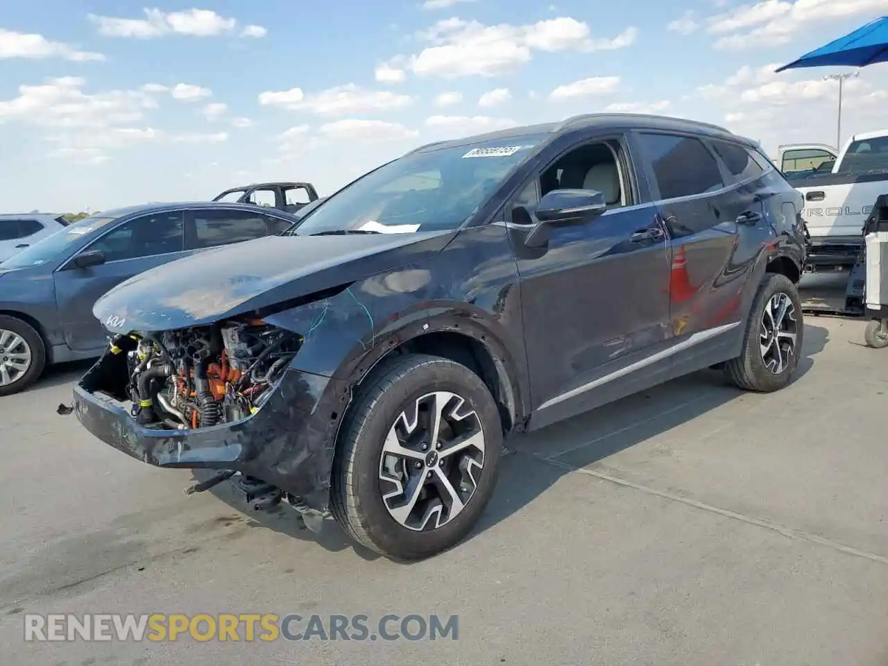 1 Photograph of a damaged car KNDPVCAG9P7081675 KIA SPORTAGE 2023