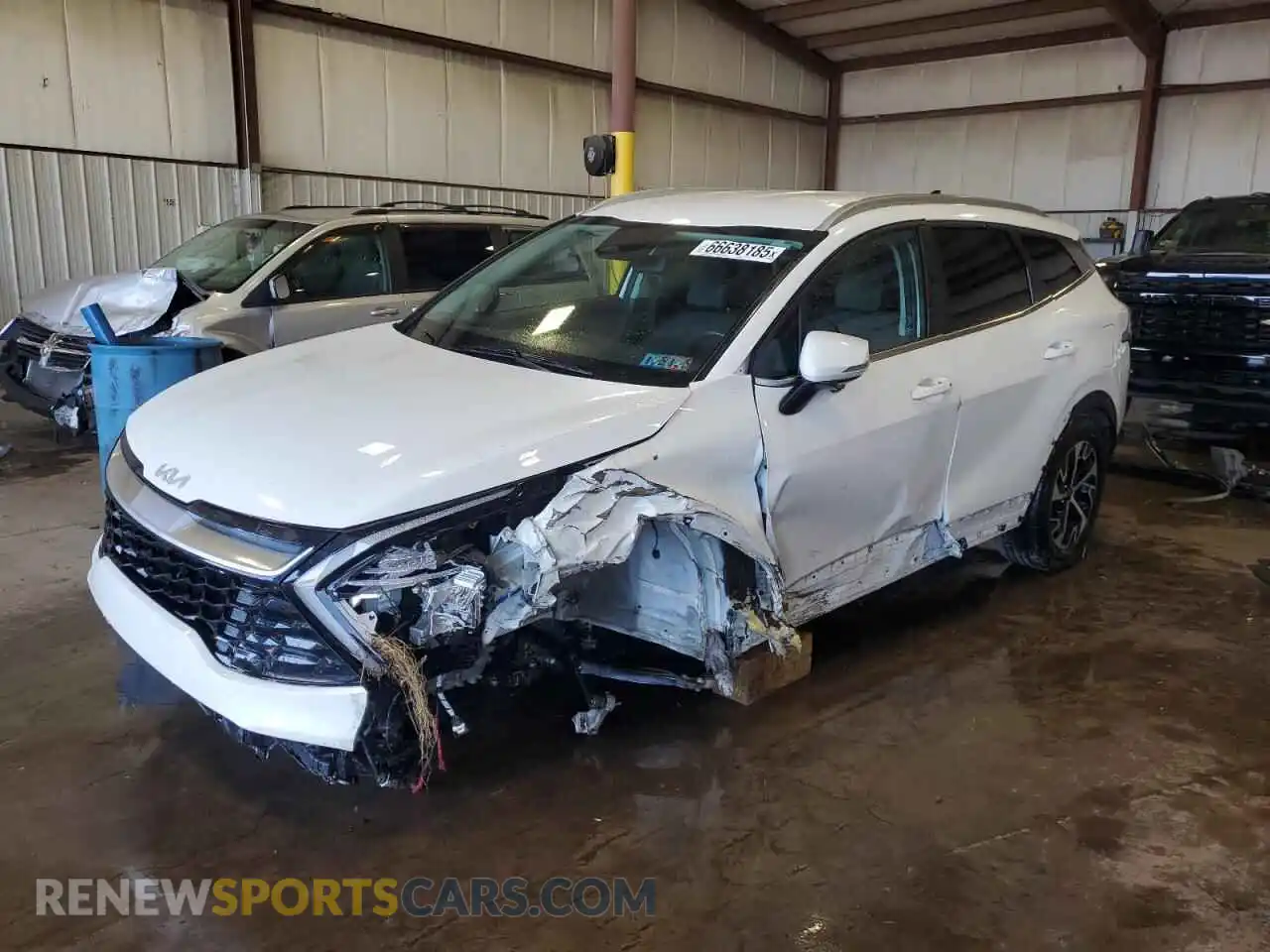 1 Photograph of a damaged car KNDPVCAG9P7109152 KIA SPORTAGE 2023