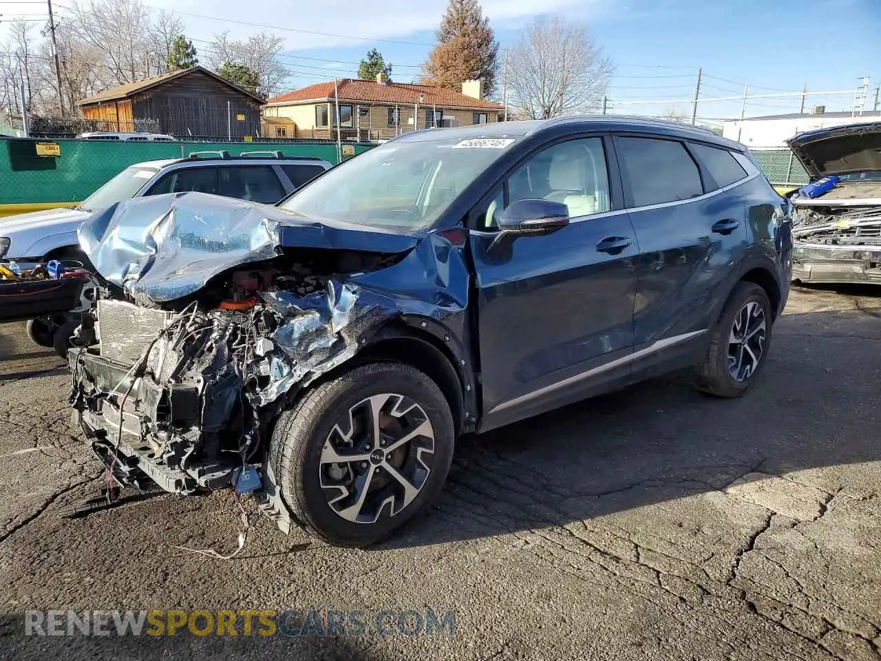 1 Photograph of a damaged car KNDPVCAGXP7050984 KIA SPORTAGE 2023