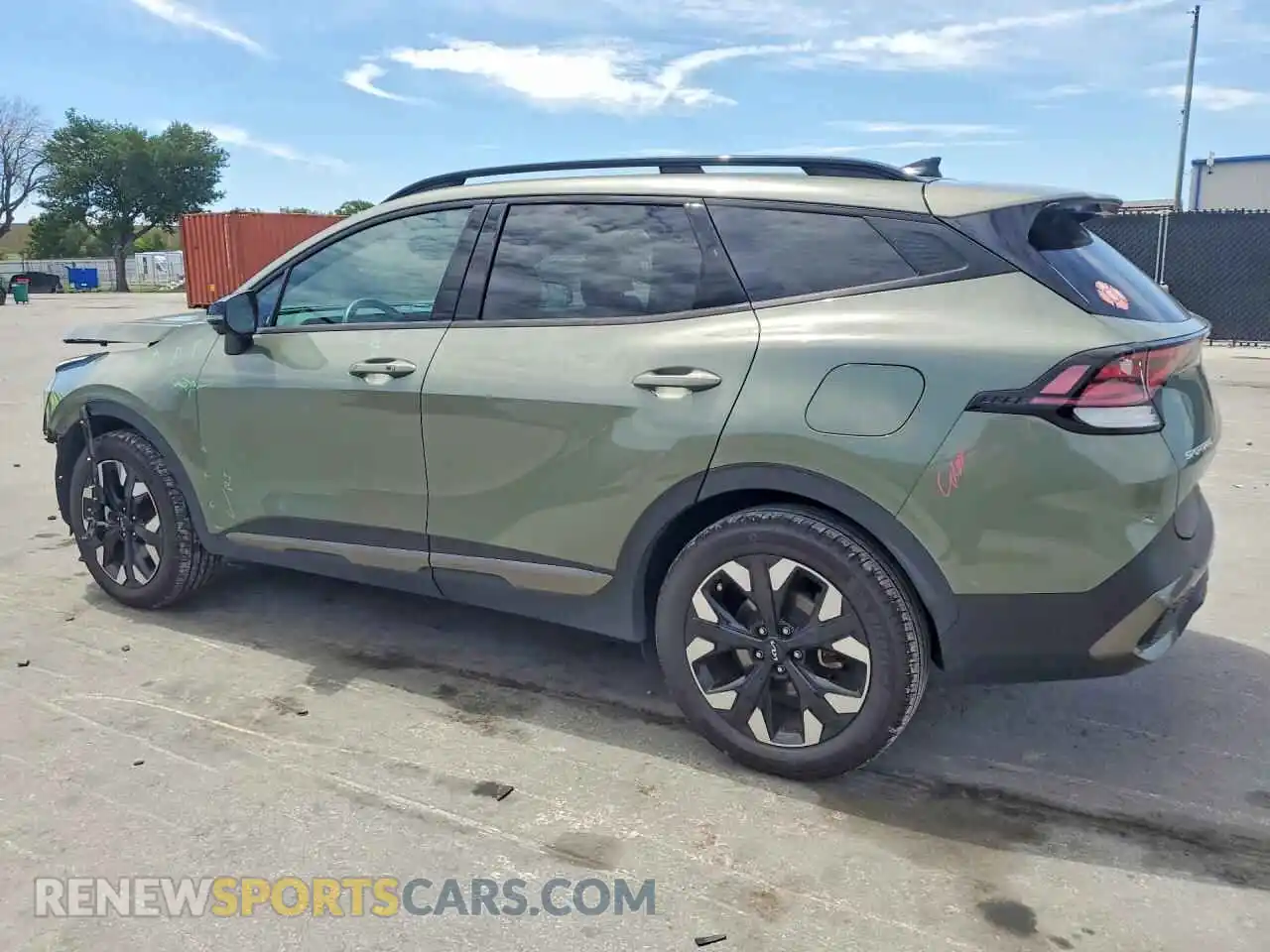 2 fotografías del automóvil dañado KNDPZDAH2P7086882 KIA SPORTAGE 2023