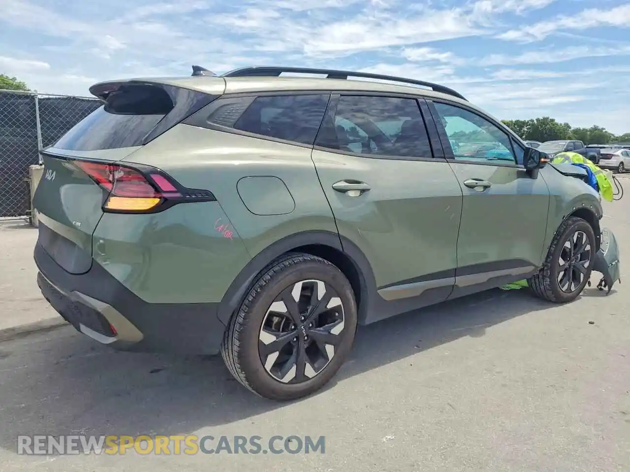 3 fotografías del automóvil dañado KNDPZDAH2P7086882 KIA SPORTAGE 2023