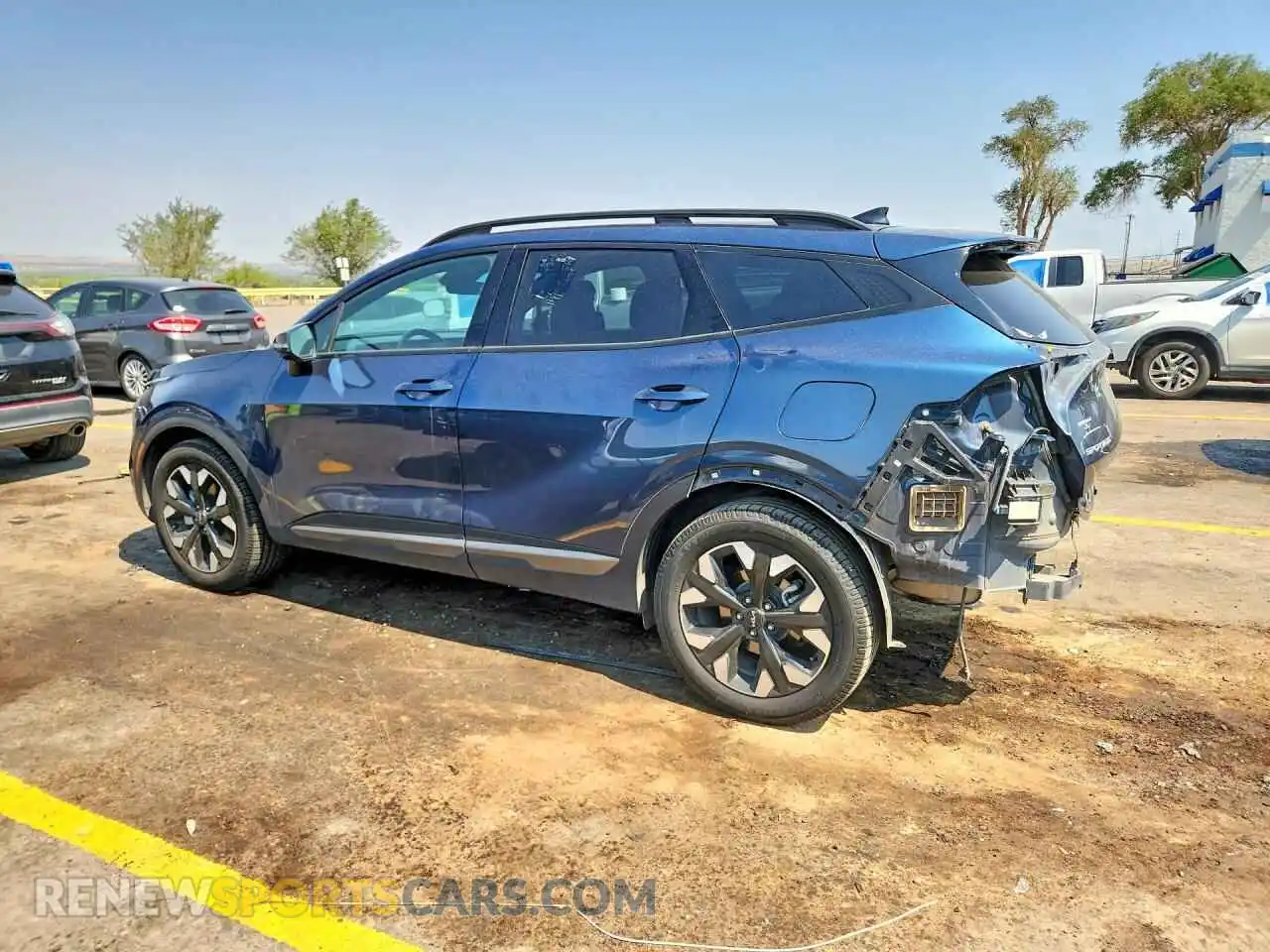 2 Фотография поврежденного автомобиля KNDPZDAH4P7065189 KIA SPORTAGE 2023