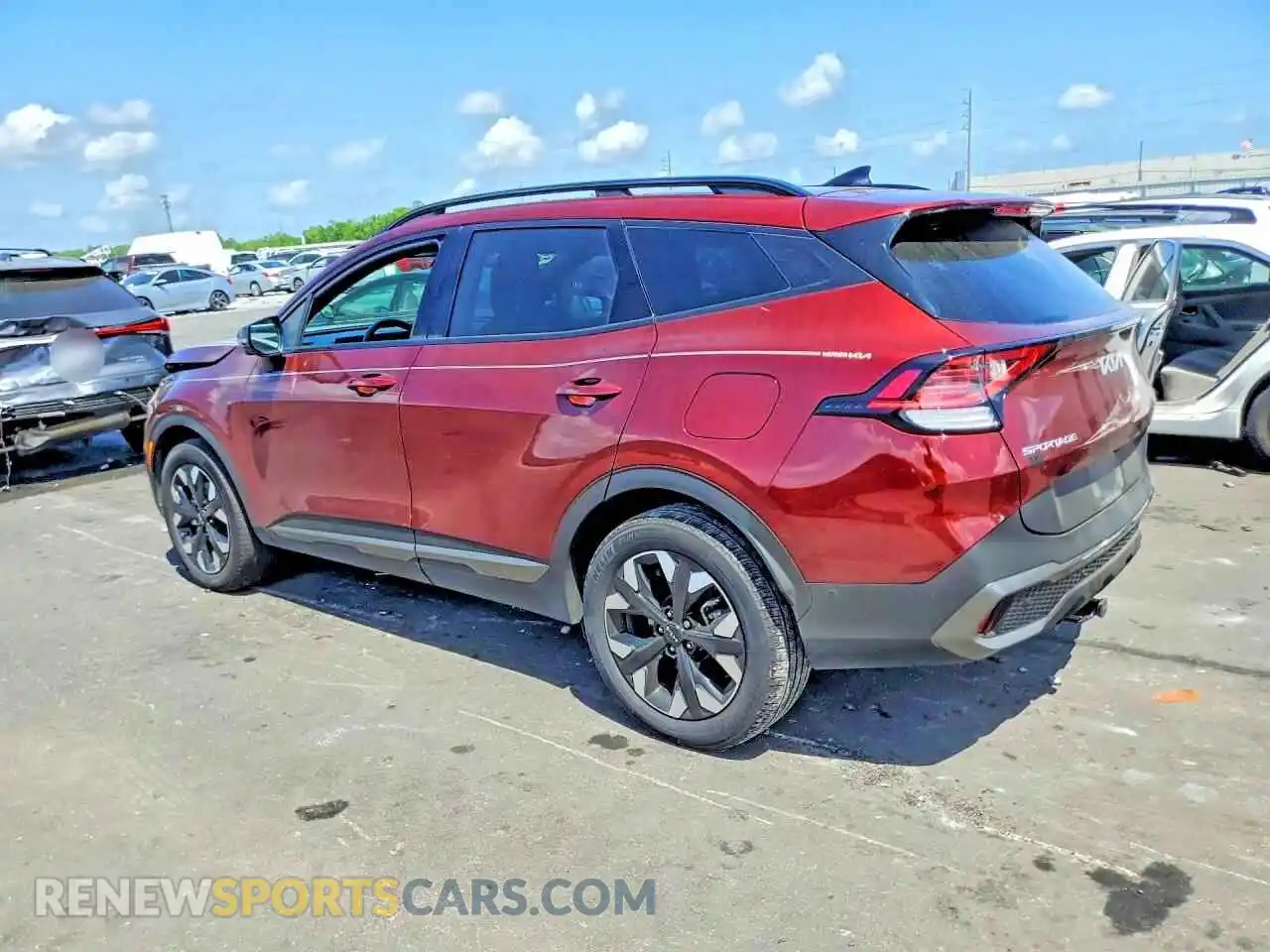 2 Photograph of a damaged car KNDPZDAH4P7110955 KIA SPORTAGE 2023