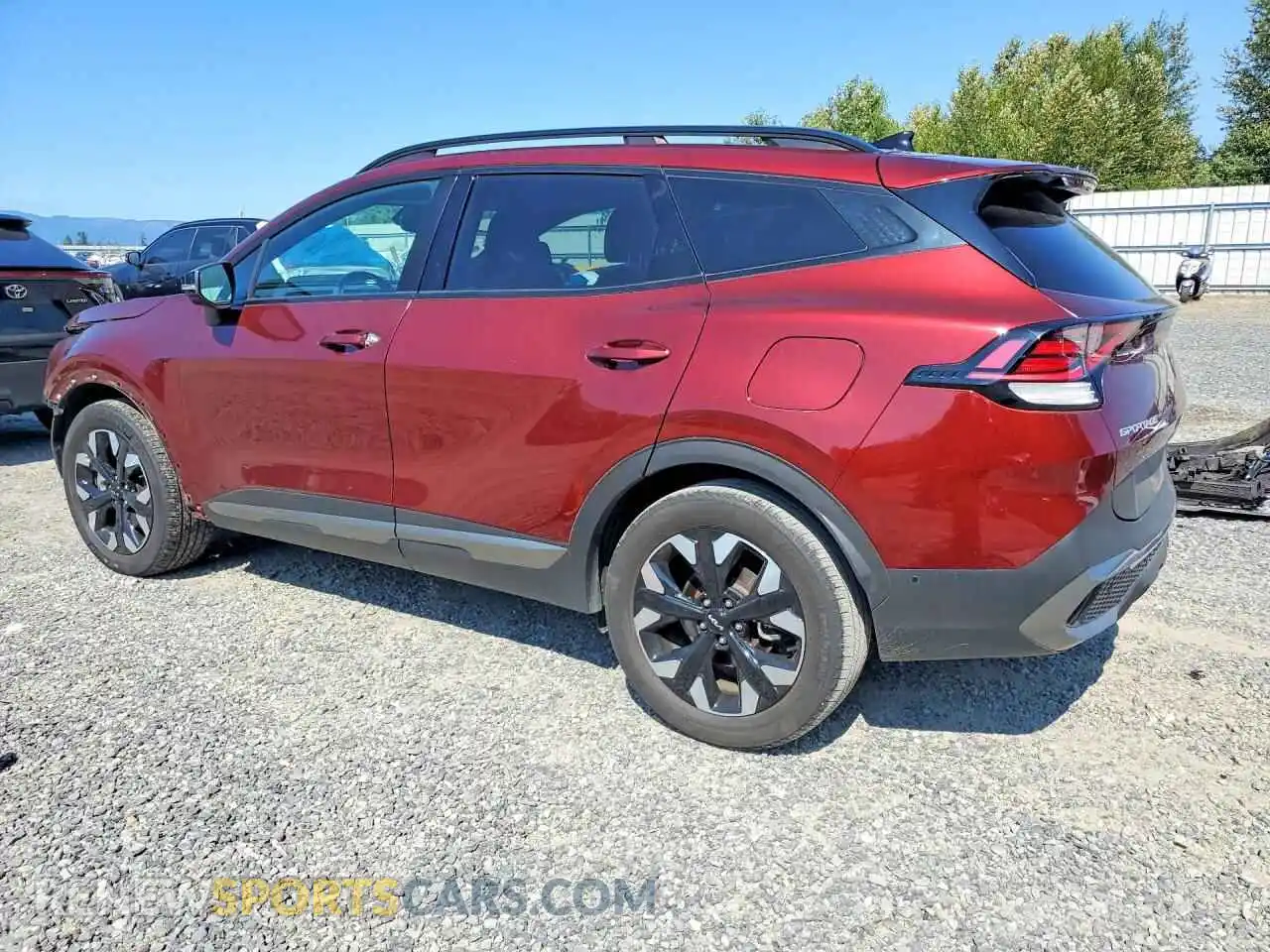 2 Photograph of a damaged car KNDPZDAH9P7077533 KIA SPORTAGE 2023