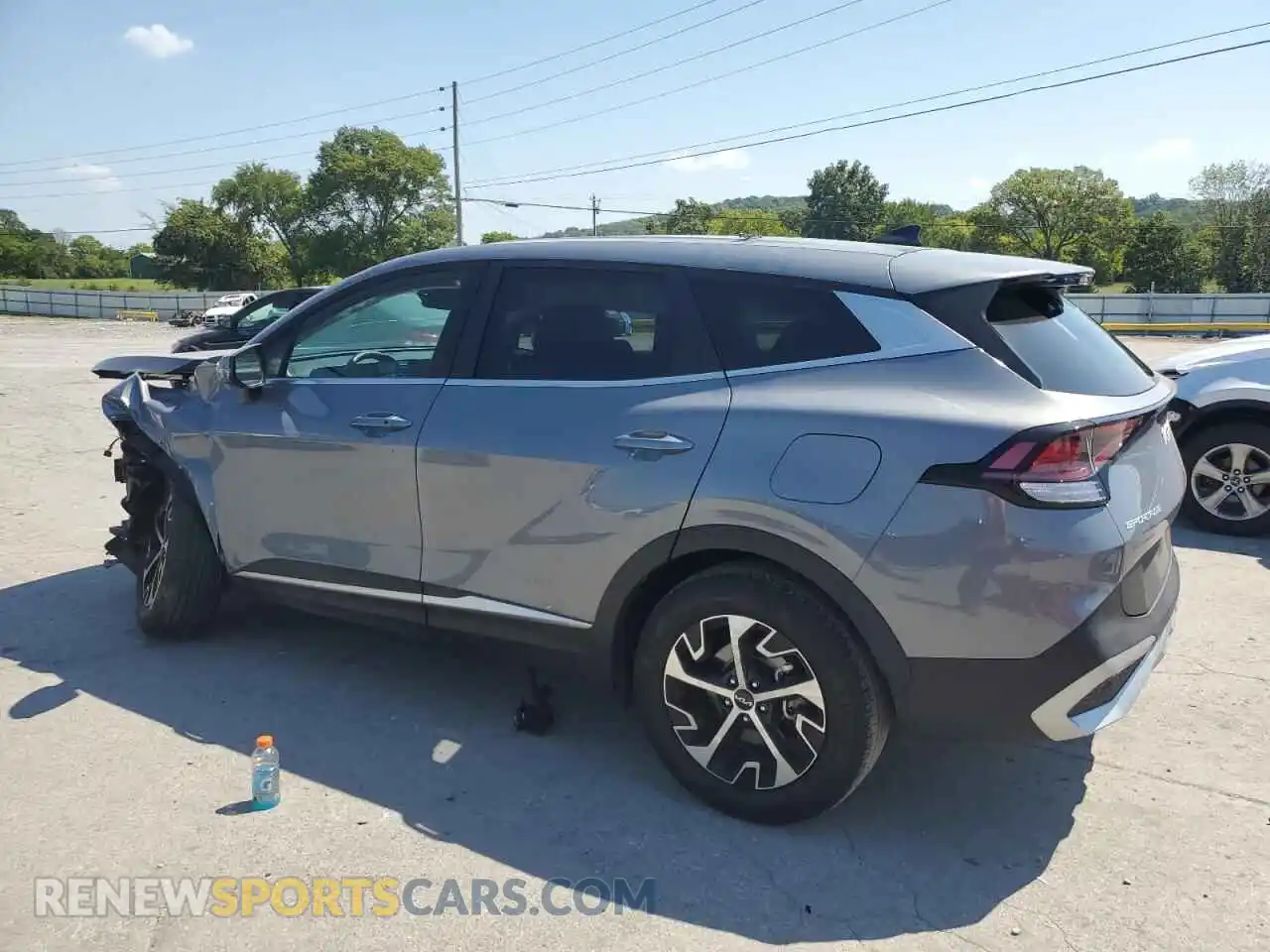 2 fotografías del automóvil dañado 5XYK33DF4RG186830 KIA SPORTAGE 2024