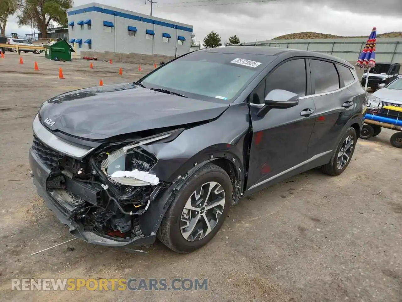 1 Фотография поврежденного автомобиля 5XYK33DF6RG211954 KIA SPORTAGE 2024
