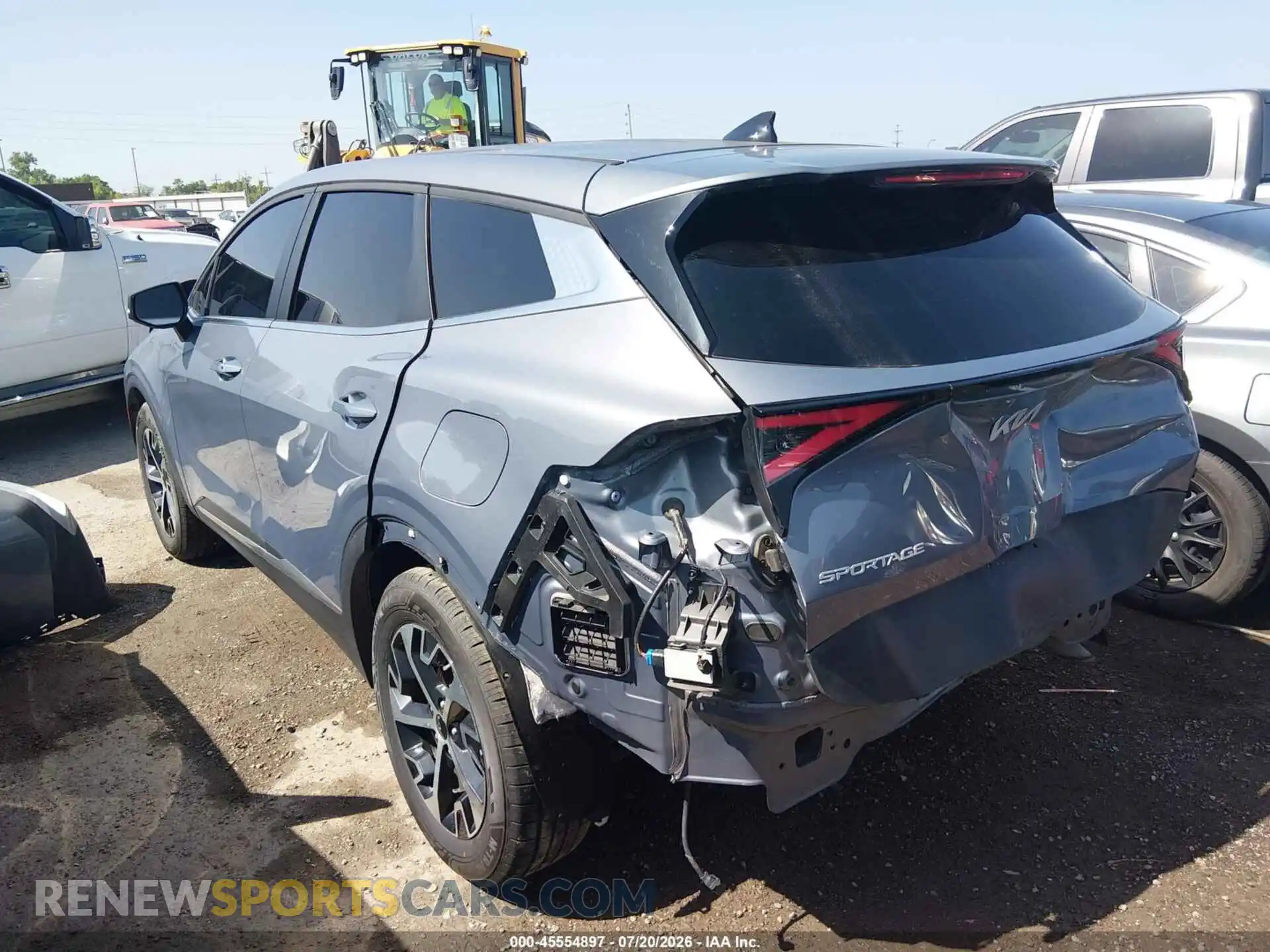 3 fotografías del automóvil dañado 5XYK33DF8RG141017 KIA SPORTAGE 2024