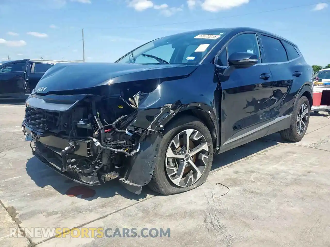 1 Photograph of a damaged car 5XYK33DF9RG219157 KIA SPORTAGE 2024