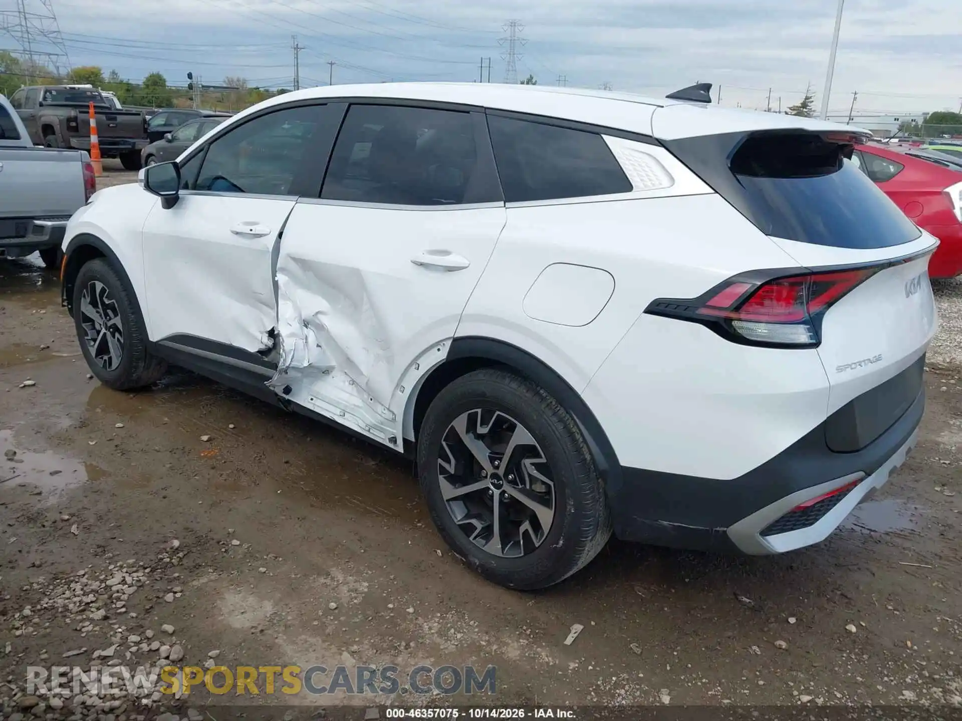 3 fotografías del automóvil dañado 5XYK33DFXRG189666 KIA SPORTAGE 2024