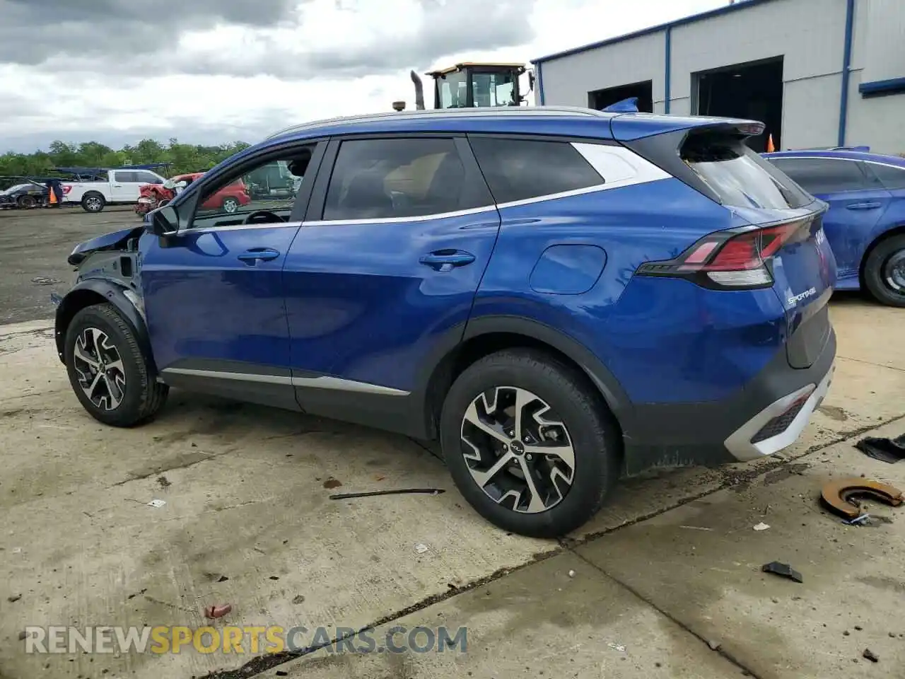 2 fotografías del automóvil dañado 5XYK3CDF2RG158668 KIA SPORTAGE 2024