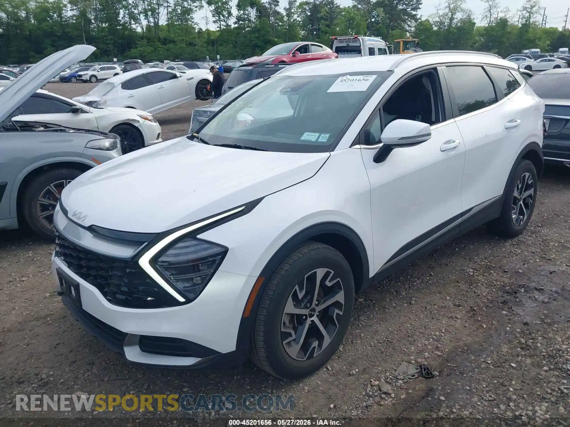 2 Photograph of a damaged car 5XYK3CDF3RG155505 KIA SPORTAGE 2024