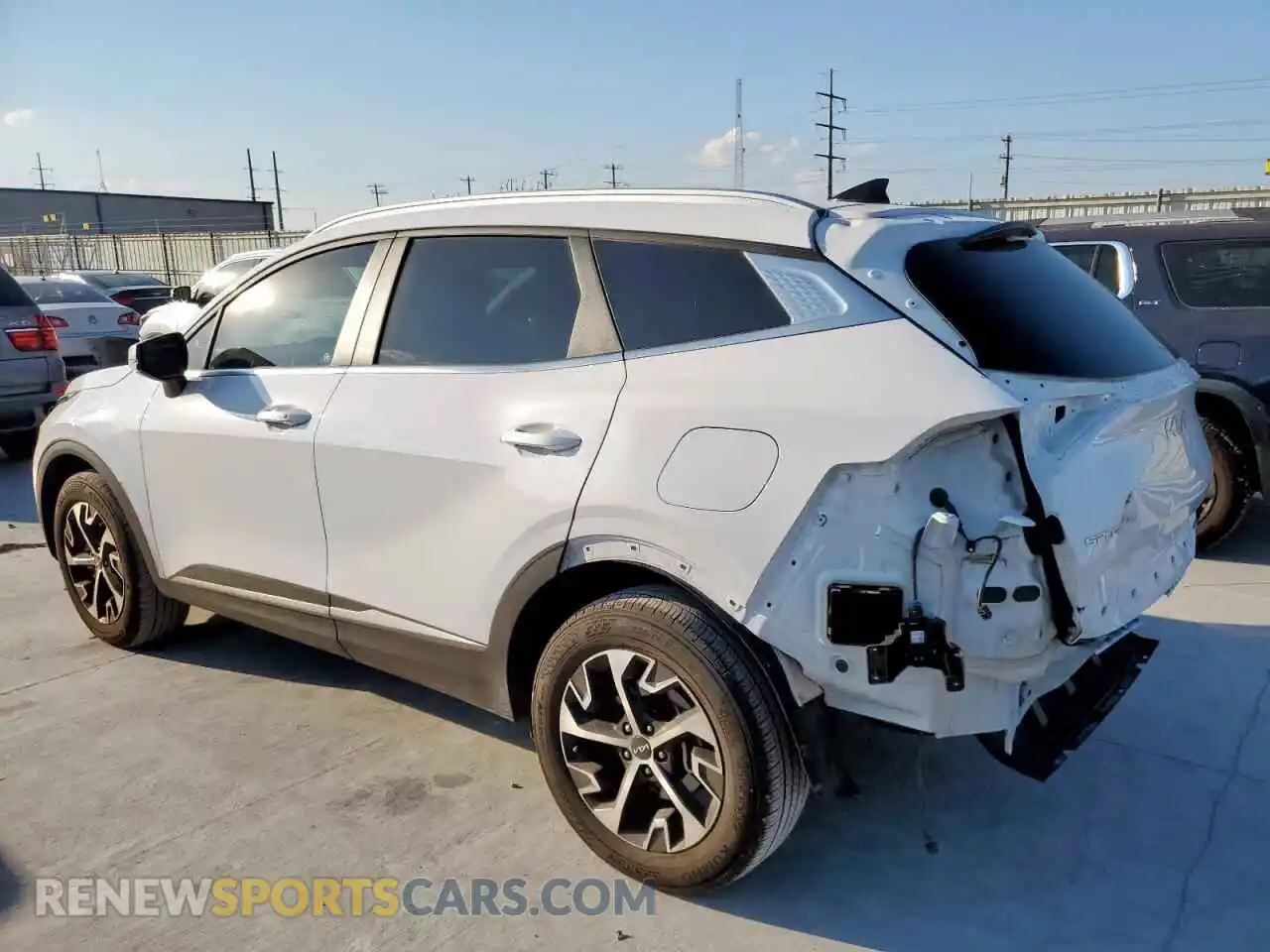 2 fotografías del automóvil dañado 5XYK3CDF7RG188264 KIA SPORTAGE 2024
