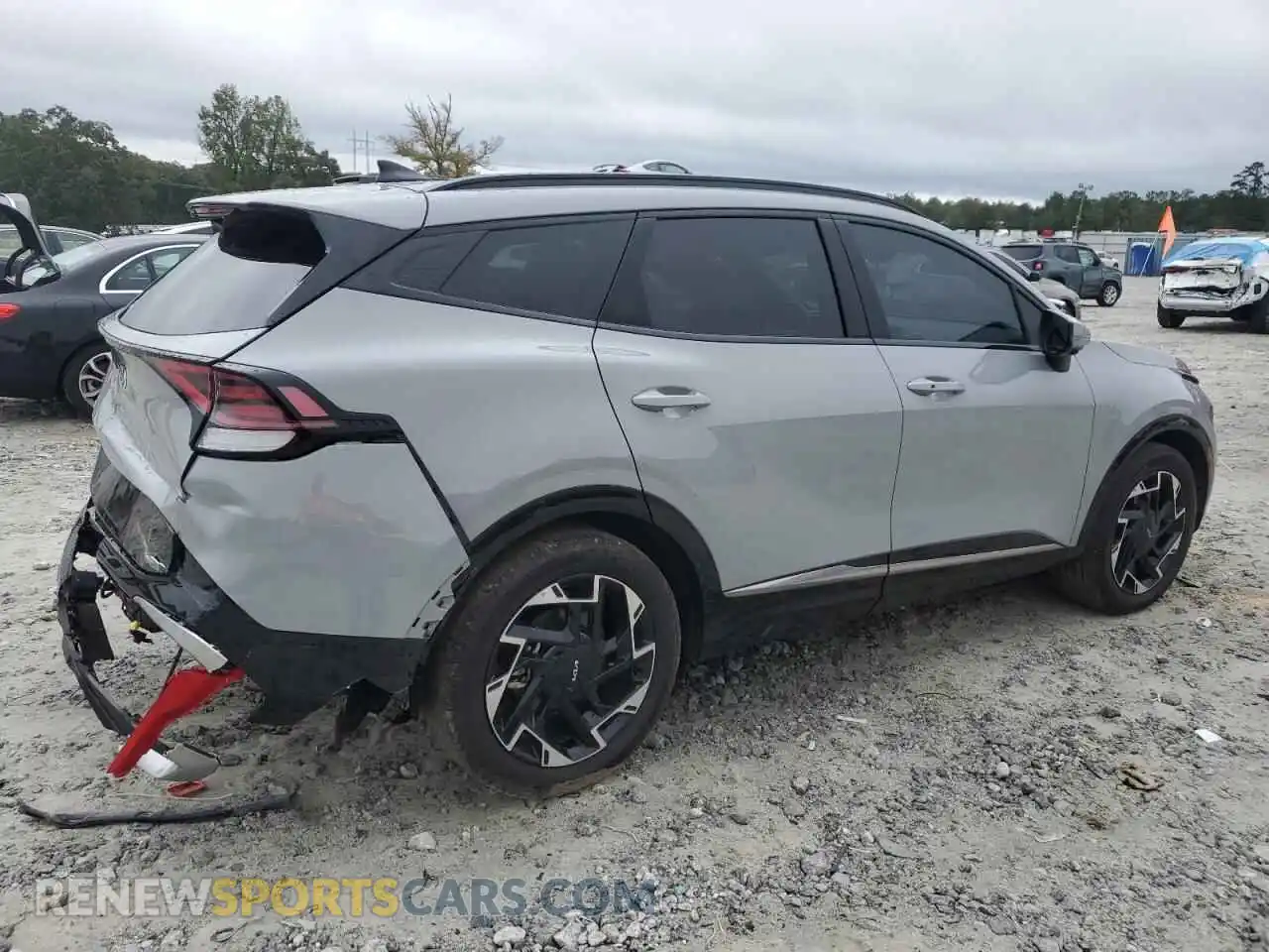 3 Photograph of a damaged car 5XYK53DFXRG154068 KIA SPORTAGE 2024
