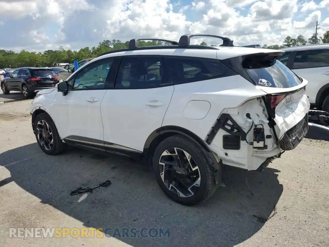 2 Photograph of a damaged car 5XYK53DFXRG201437 KIA SPORTAGE 2024