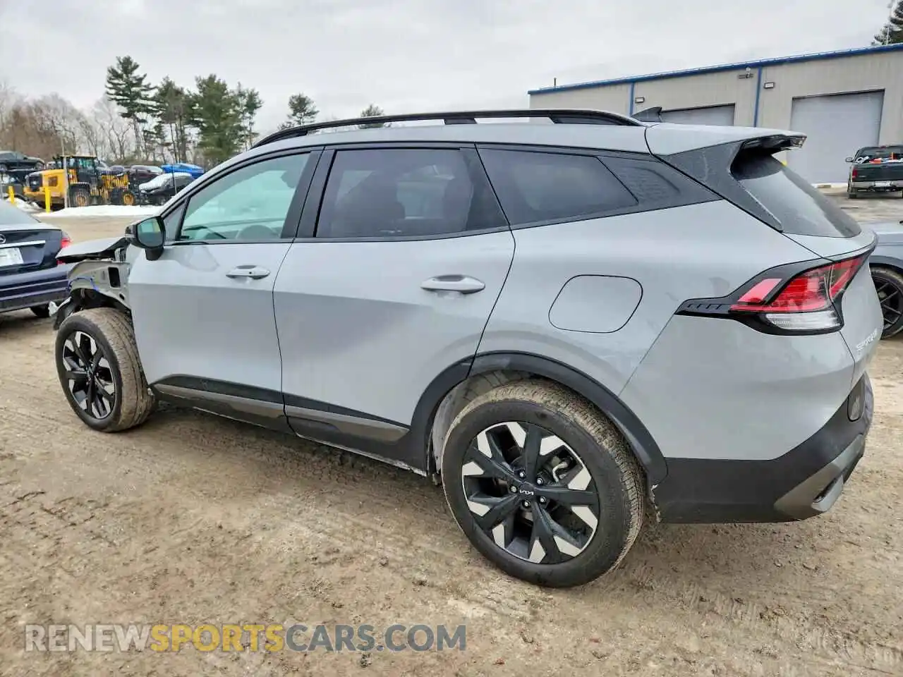 2 Photograph of a damaged car 5XYK6CDF2RG149167 KIA SPORTAGE 2024