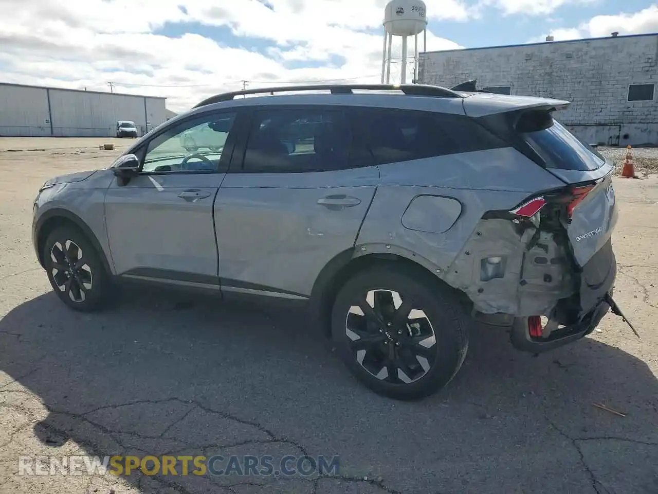 2 fotografías del automóvil dañado 5XYK6CDF3RG191637 KIA SPORTAGE 2024