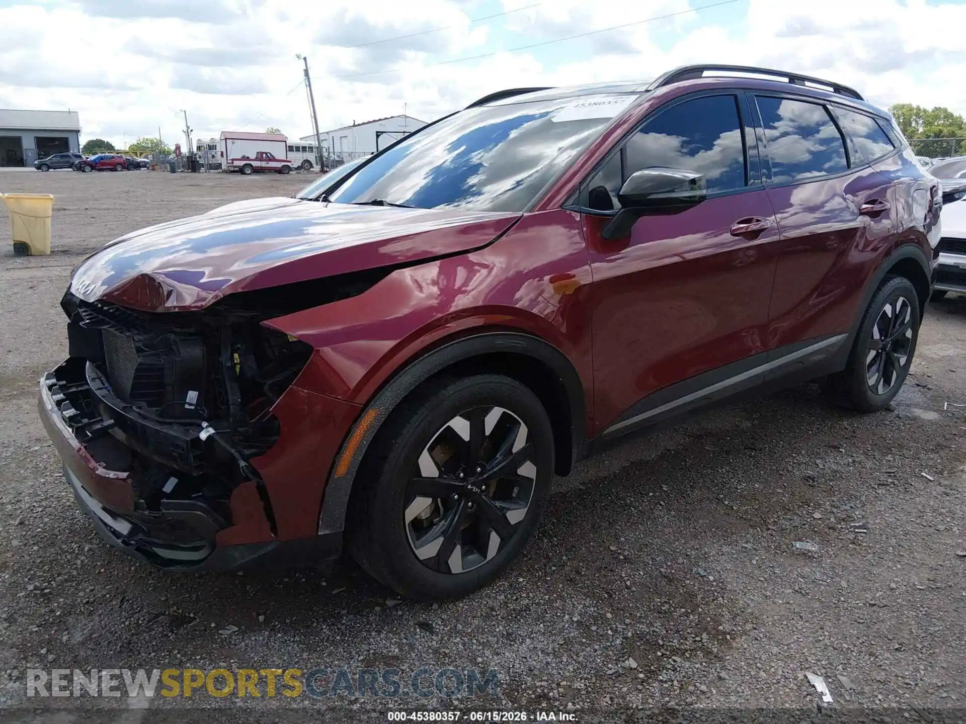 2 Photograph of a damaged car 5XYK6CDF3RG223115 KIA SPORTAGE 2024