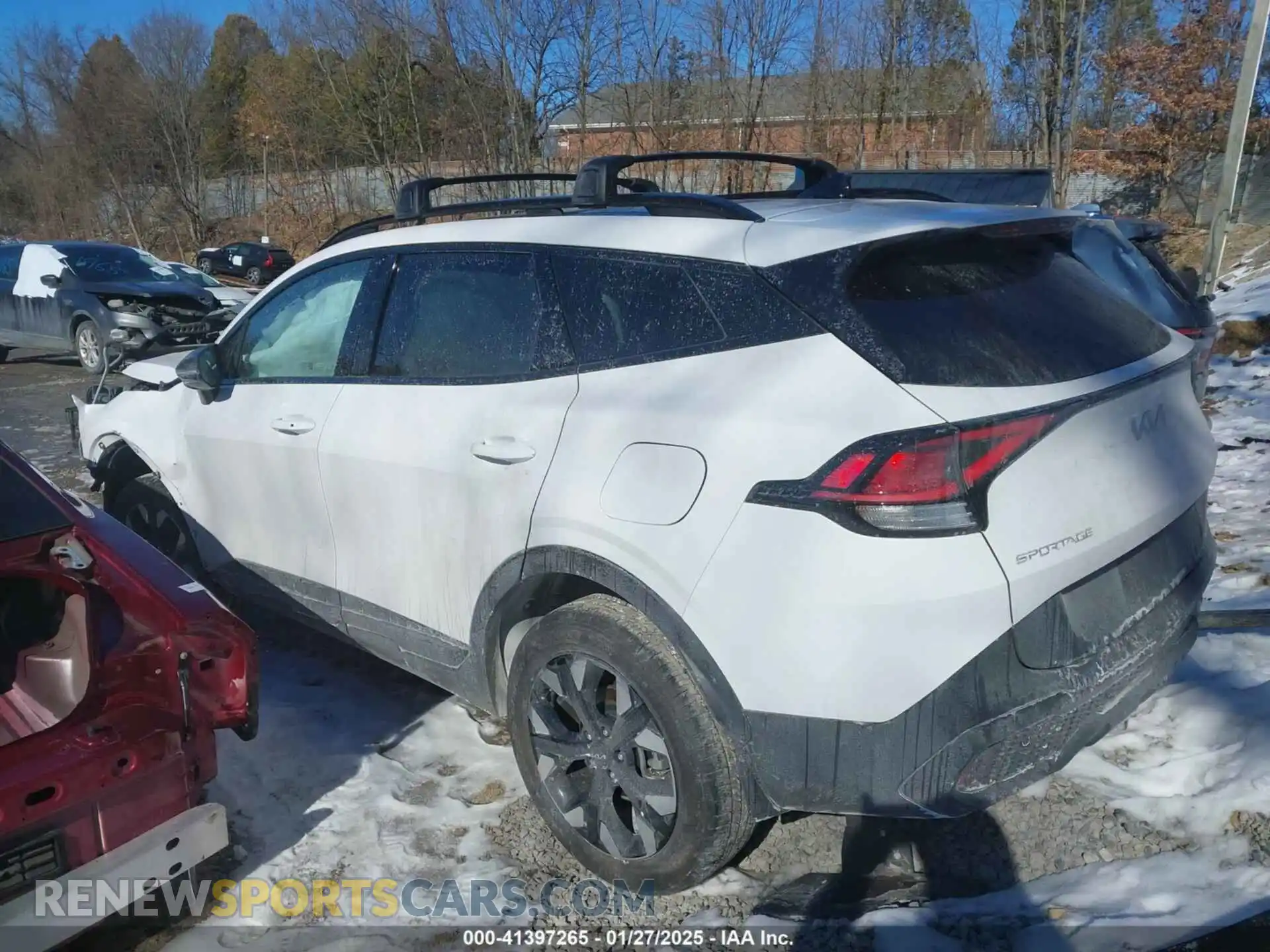 3 fotografías del automóvil dañado 5XYK6CDF5RG201276 KIA SPORTAGE 2024