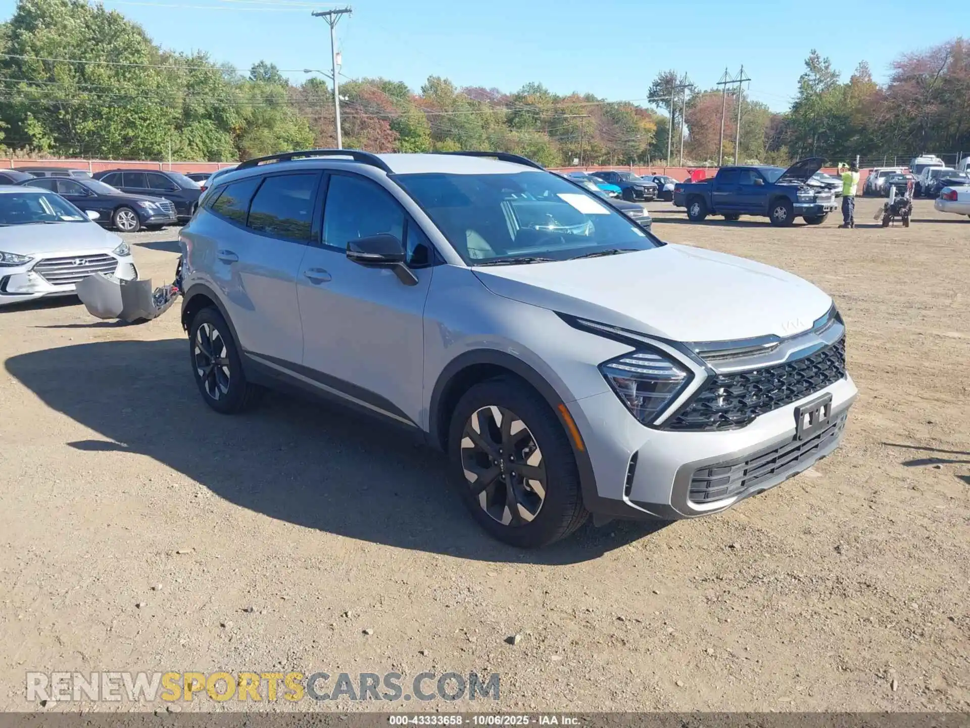 1 fotografías del automóvil dañado 5XYK6CDF7RG195061 KIA SPORTAGE 2024