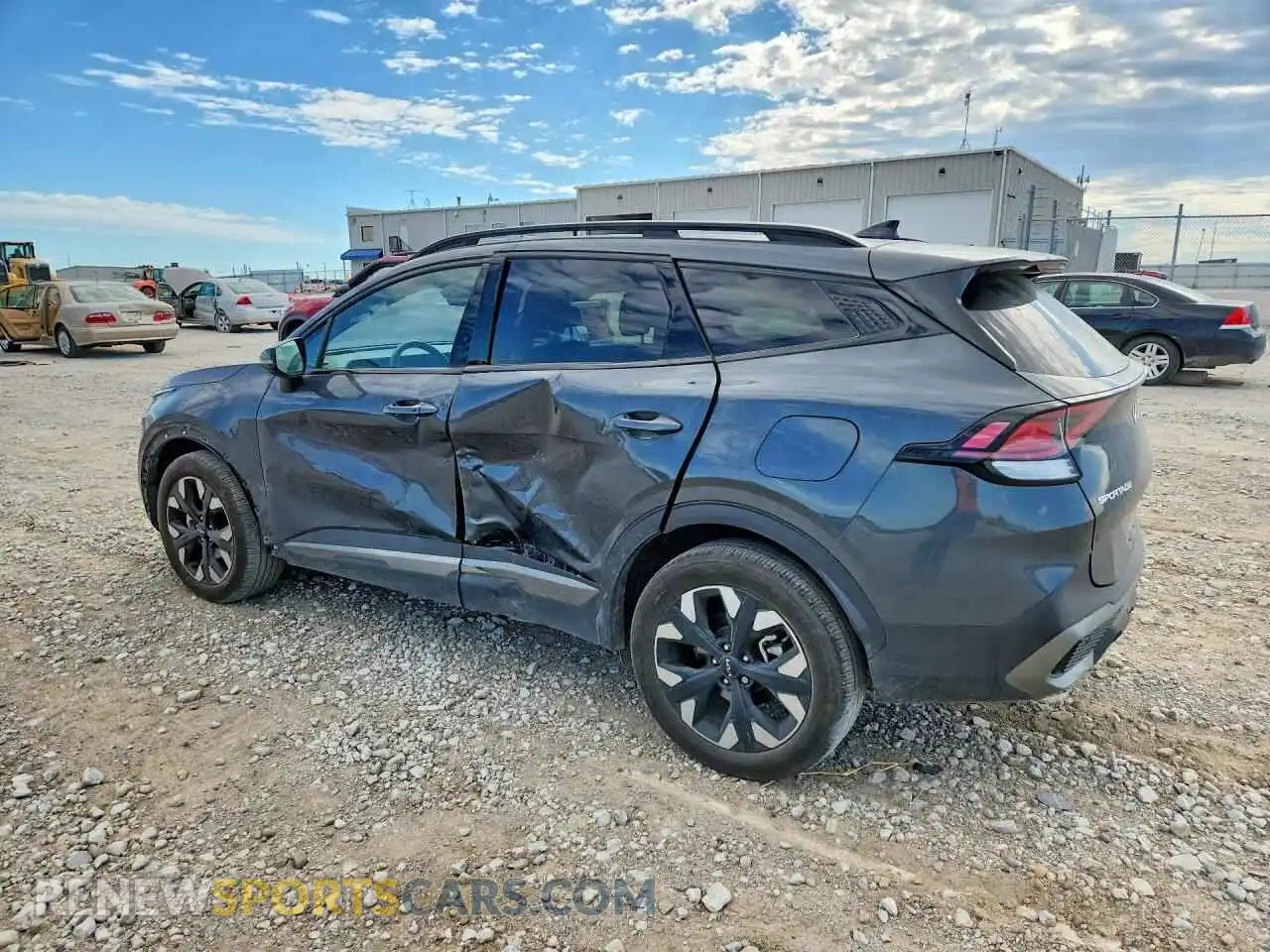 2 Photograph of a damaged car 5XYK6CDF9RG154401 KIA SPORTAGE 2024