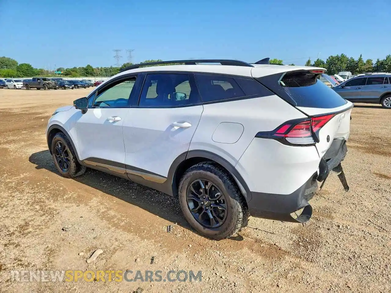 2 fotografías del automóvil dañado 5XYK7CDF9RG159191 KIA SPORTAGE 2024