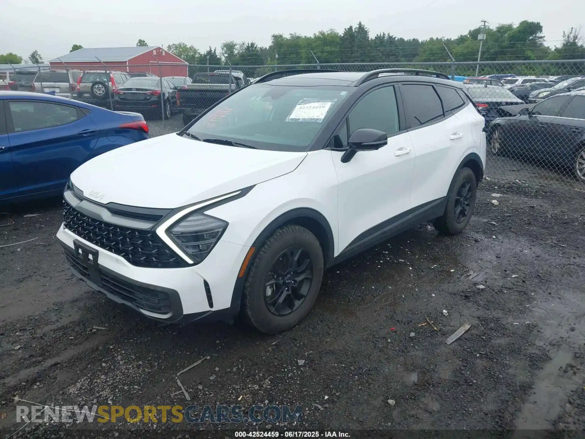 2 fotografías del automóvil dañado 5XYK7CDF9RG170854 KIA SPORTAGE 2024