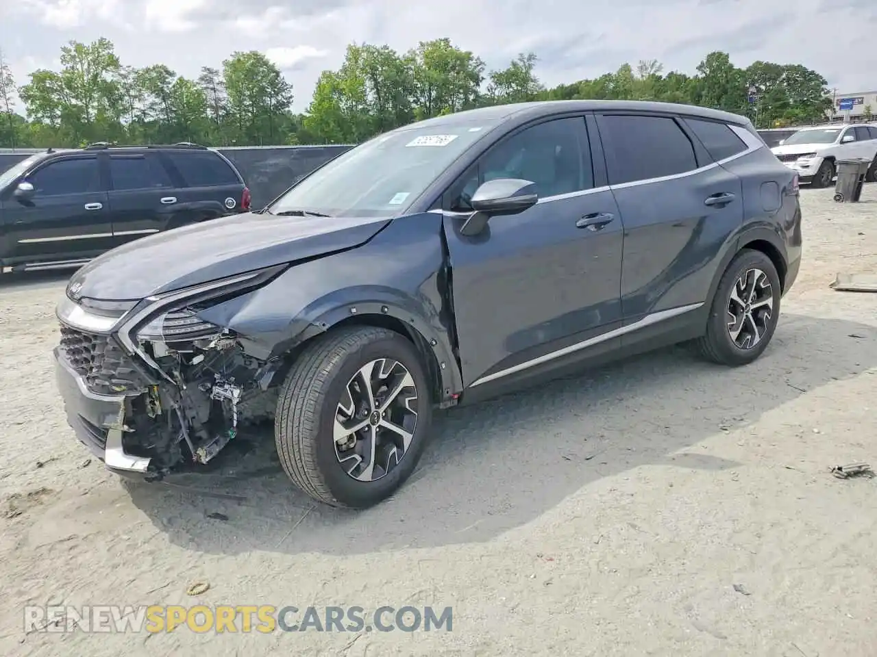 1 Photograph of a damaged car KNDPV3DF1R7246981 KIA SPORTAGE 2024