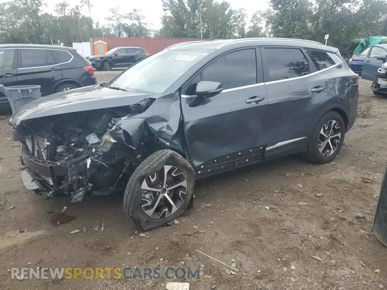 1 Photograph of a damaged car KNDPVCDF0R7238208 KIA SPORTAGE 2024