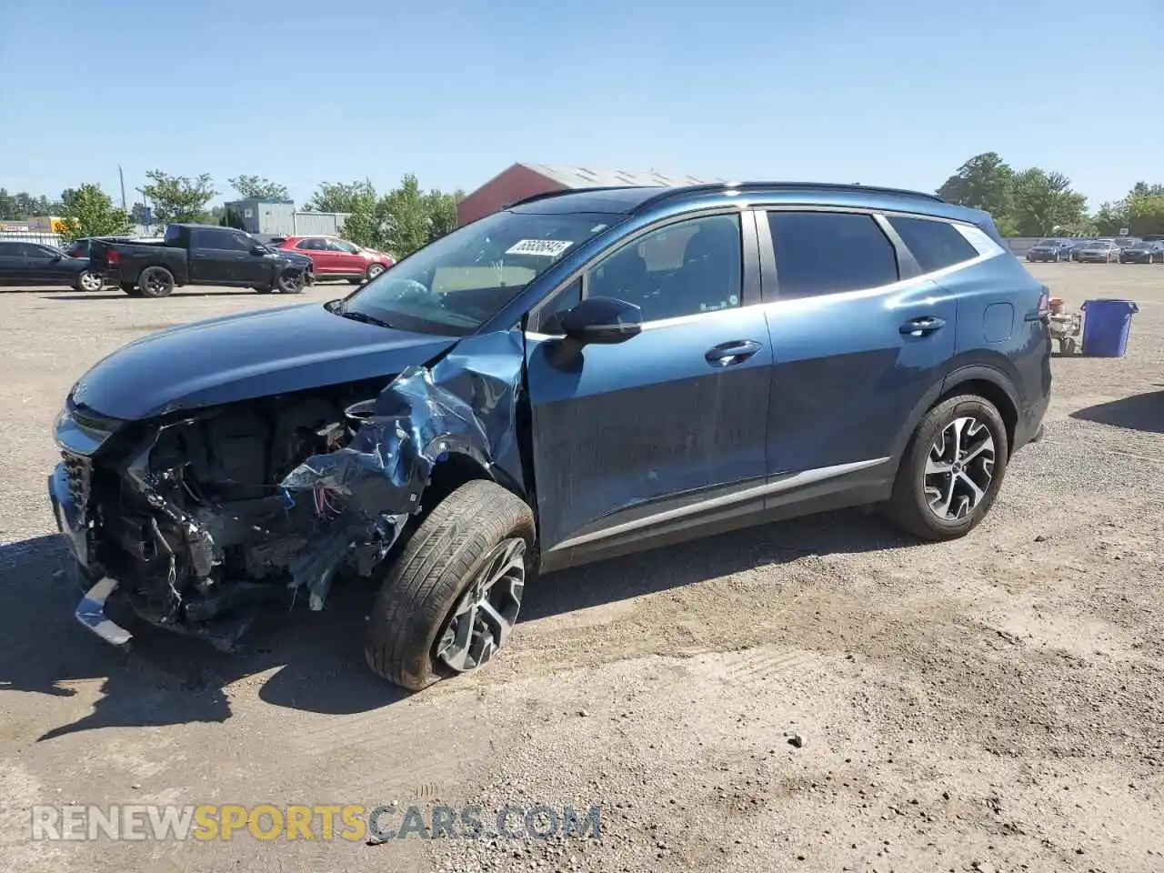 1 Photograph of a damaged car KNDPVCDF0R7298425 KIA SPORTAGE 2024