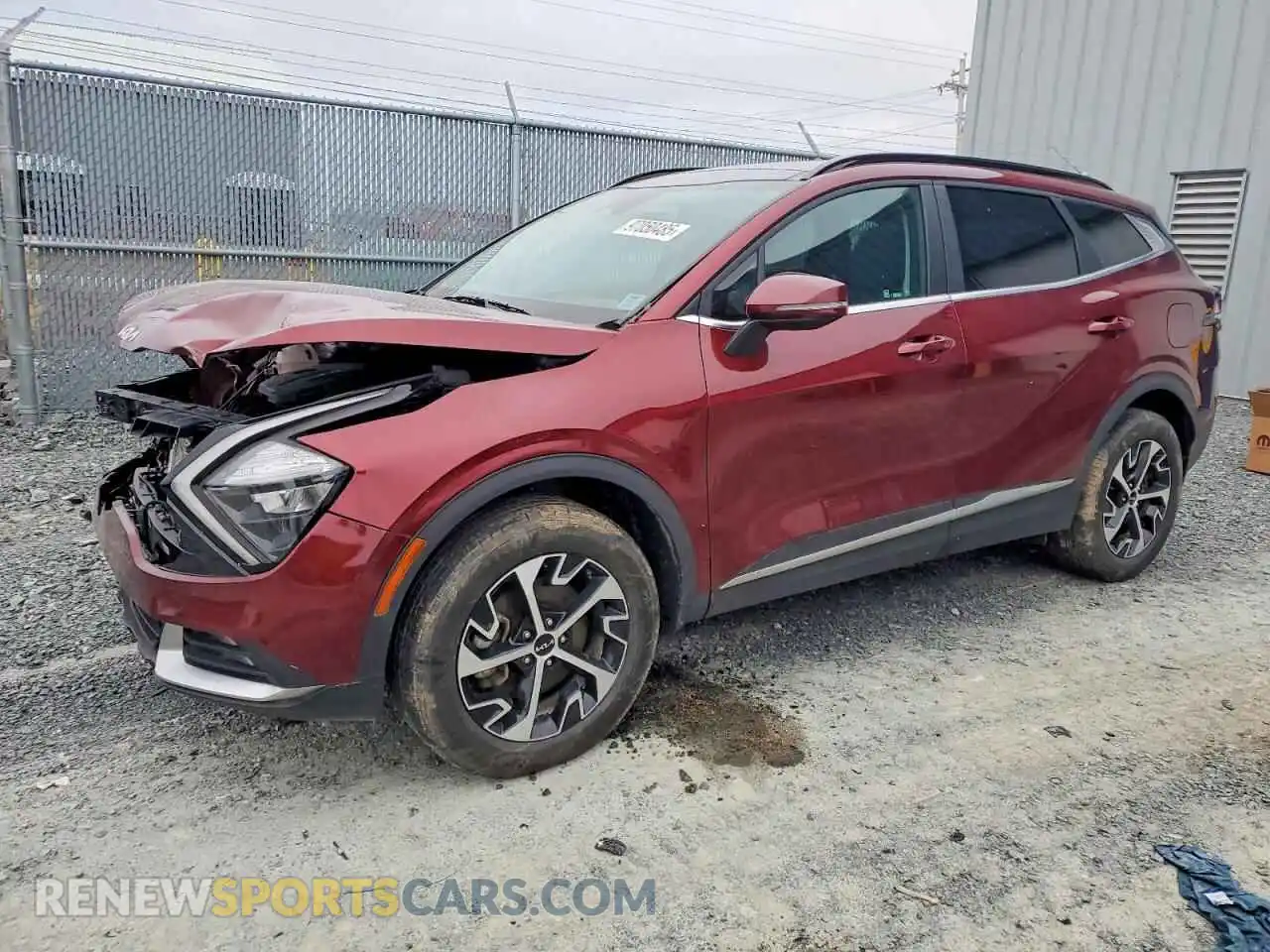 1 Photograph of a damaged car KNDPVCDF1R7298143 KIA SPORTAGE 2024