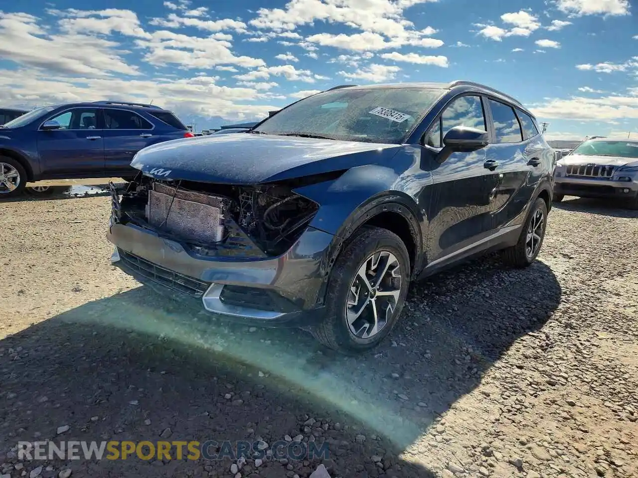 1 Photograph of a damaged car KNDPVCDF2R7255592 KIA SPORTAGE 2024