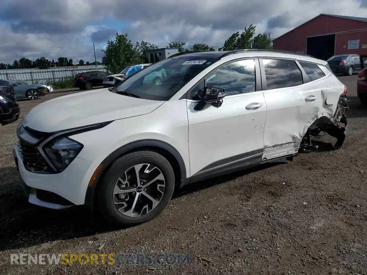 1 Фотография поврежденного автомобиля KNDPVCDF6R7276414 KIA SPORTAGE 2024