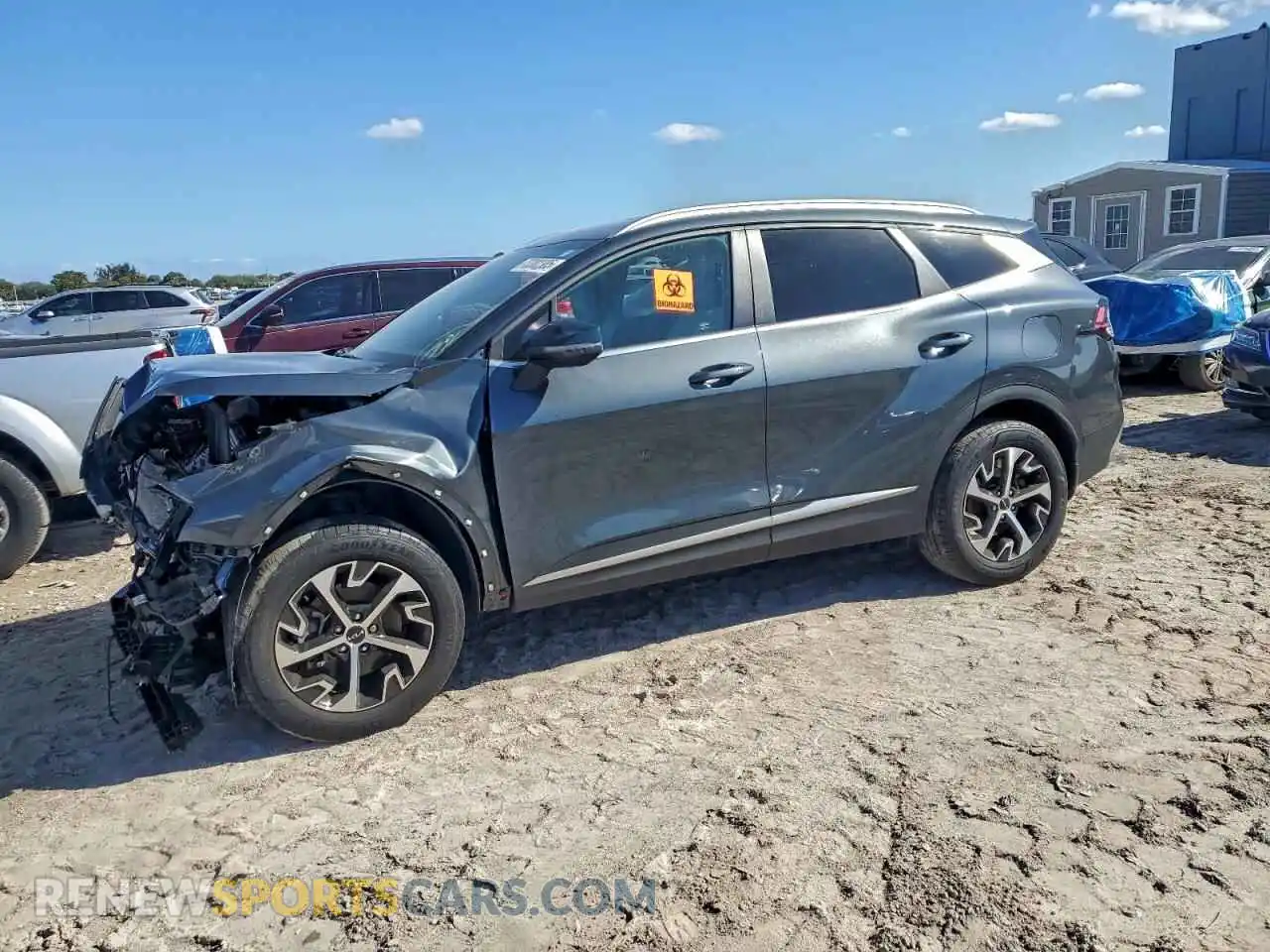 1 Photograph of a damaged car KNDPVCDF9R7249840 KIA SPORTAGE 2024