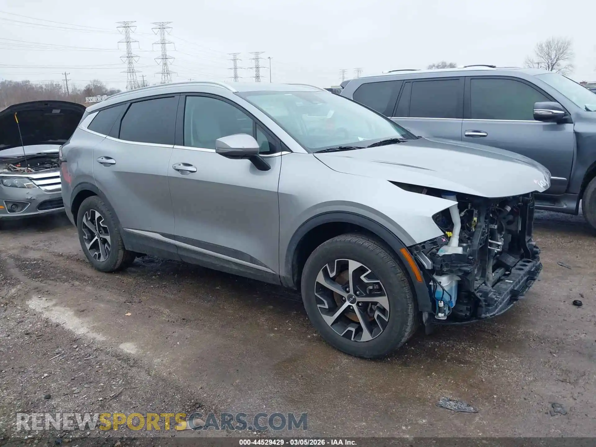 1 Photograph of a damaged car KNDPVCDF9R7277413 KIA SPORTAGE 2024