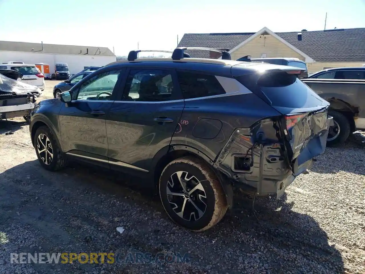 2 Photograph of a damaged car KNDPVCDFXR7225532 KIA SPORTAGE 2024