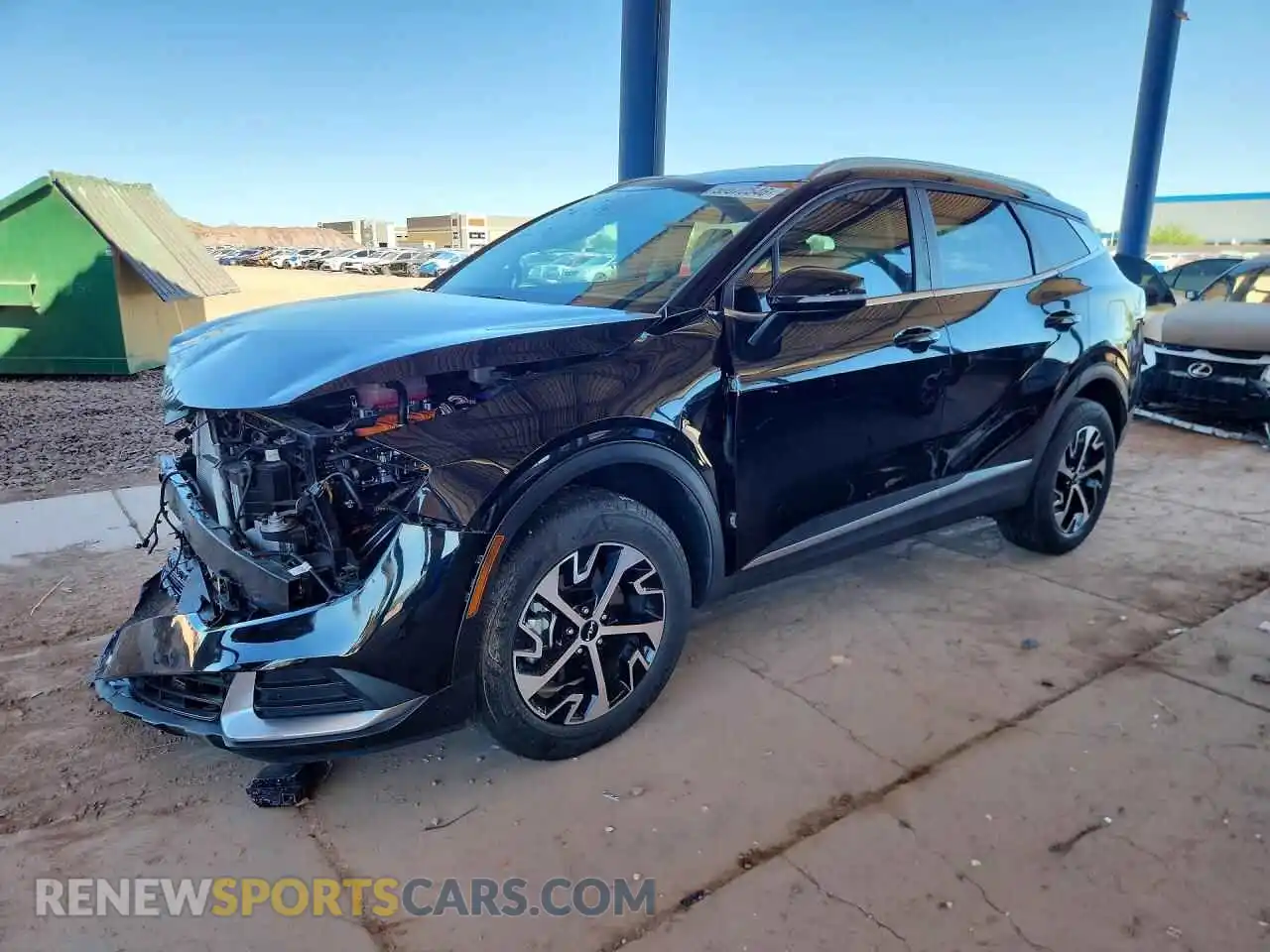 1 Photograph of a damaged car KNDPVCDG1R7142502 KIA SPORTAGE 2024