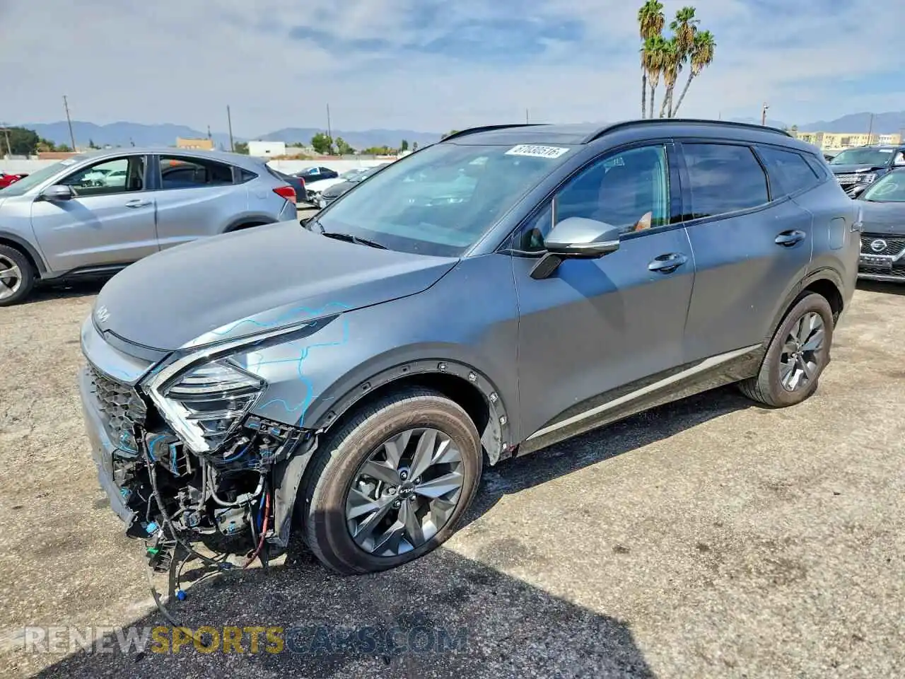 1 Photograph of a damaged car KNDPXCDG3R7161207 KIA SPORTAGE 2024
