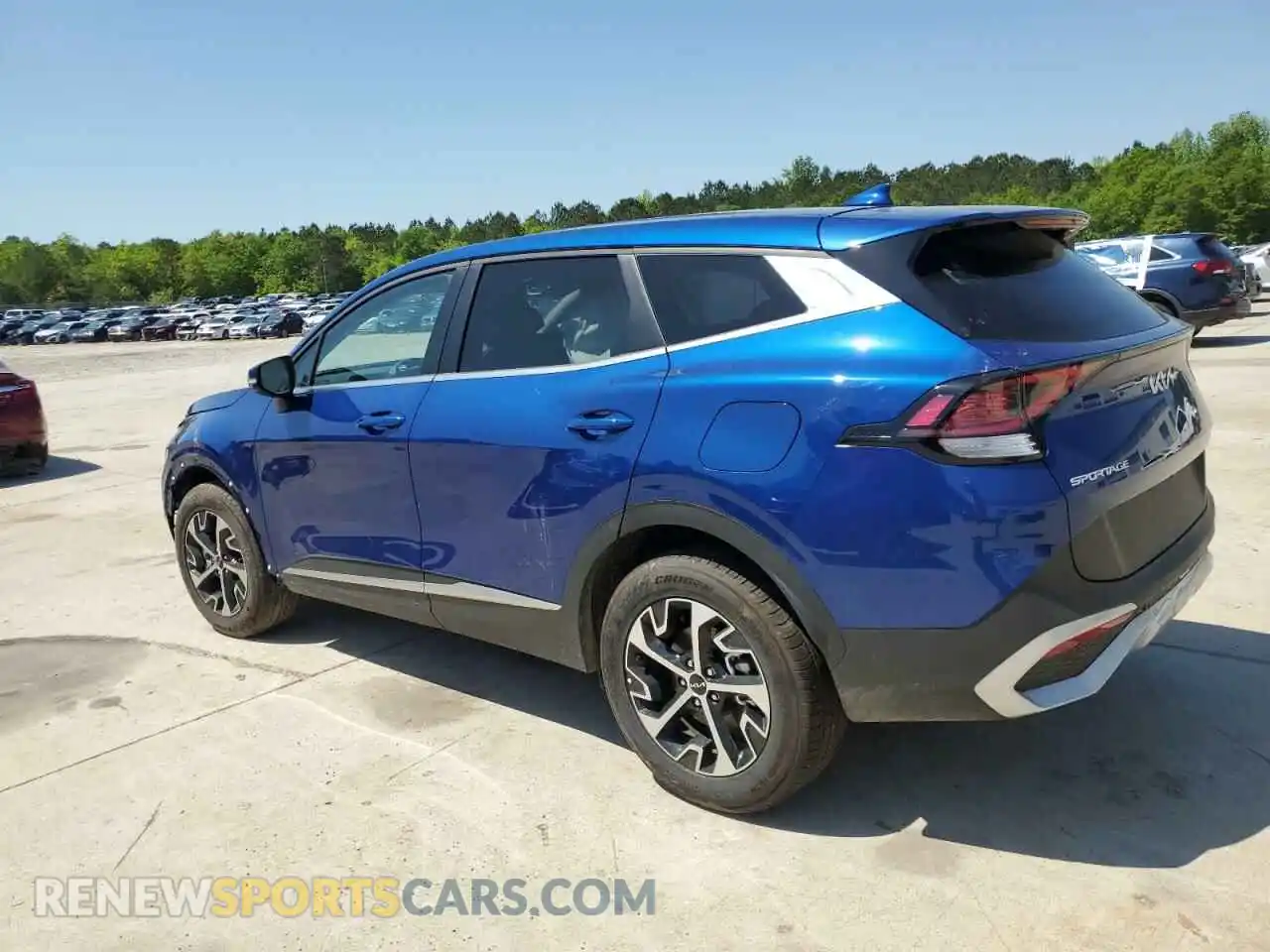 2 fotografías del automóvil dañado 5XYK33DF0SG305575 KIA SPORTAGE 2025