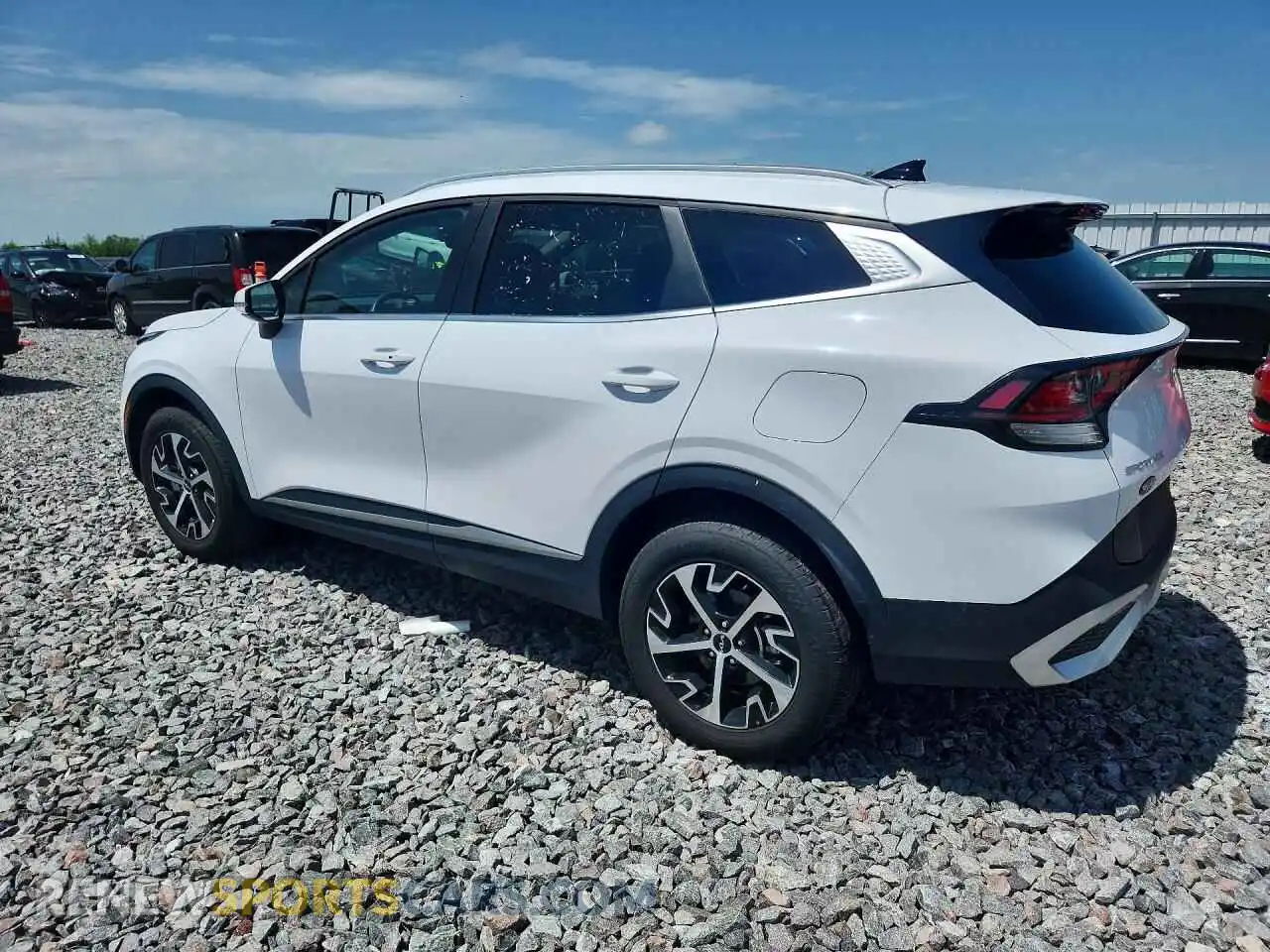 2 Photograph of a damaged car 5XYK3CDF1SG280699 KIA SPORTAGE 2025
