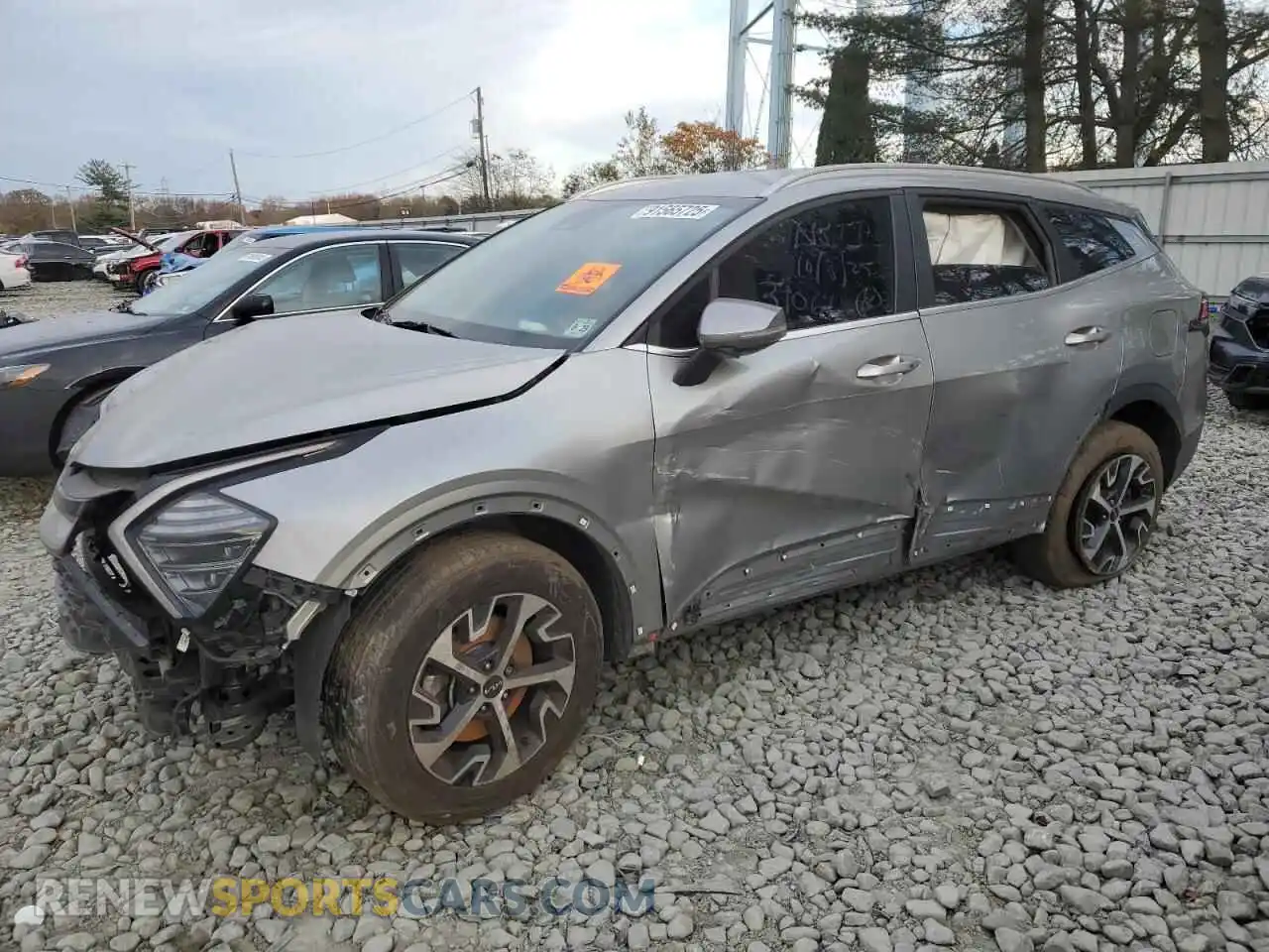 1 Photograph of a damaged car KNDPVCDF4S7331061 KIA SPORTAGE 2025